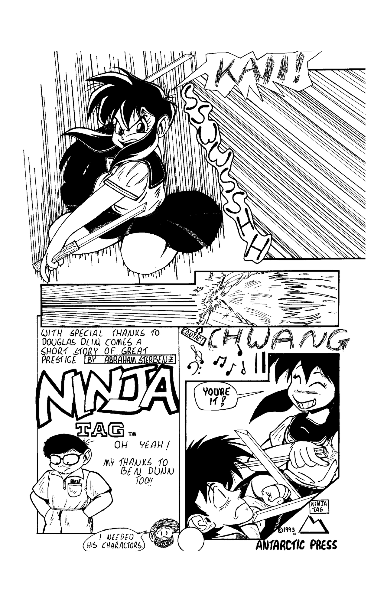 Read online Ninja High School Swimsuit comic -  Issue #2001 - 40