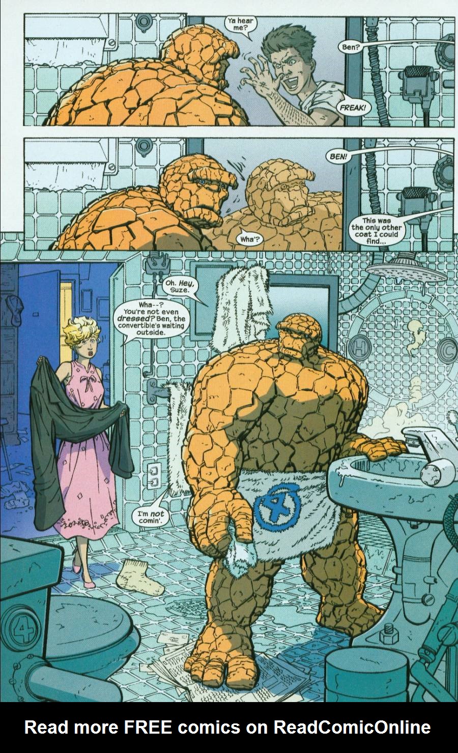 Read online The Thing: Freakshow comic -  Issue #1 - 6