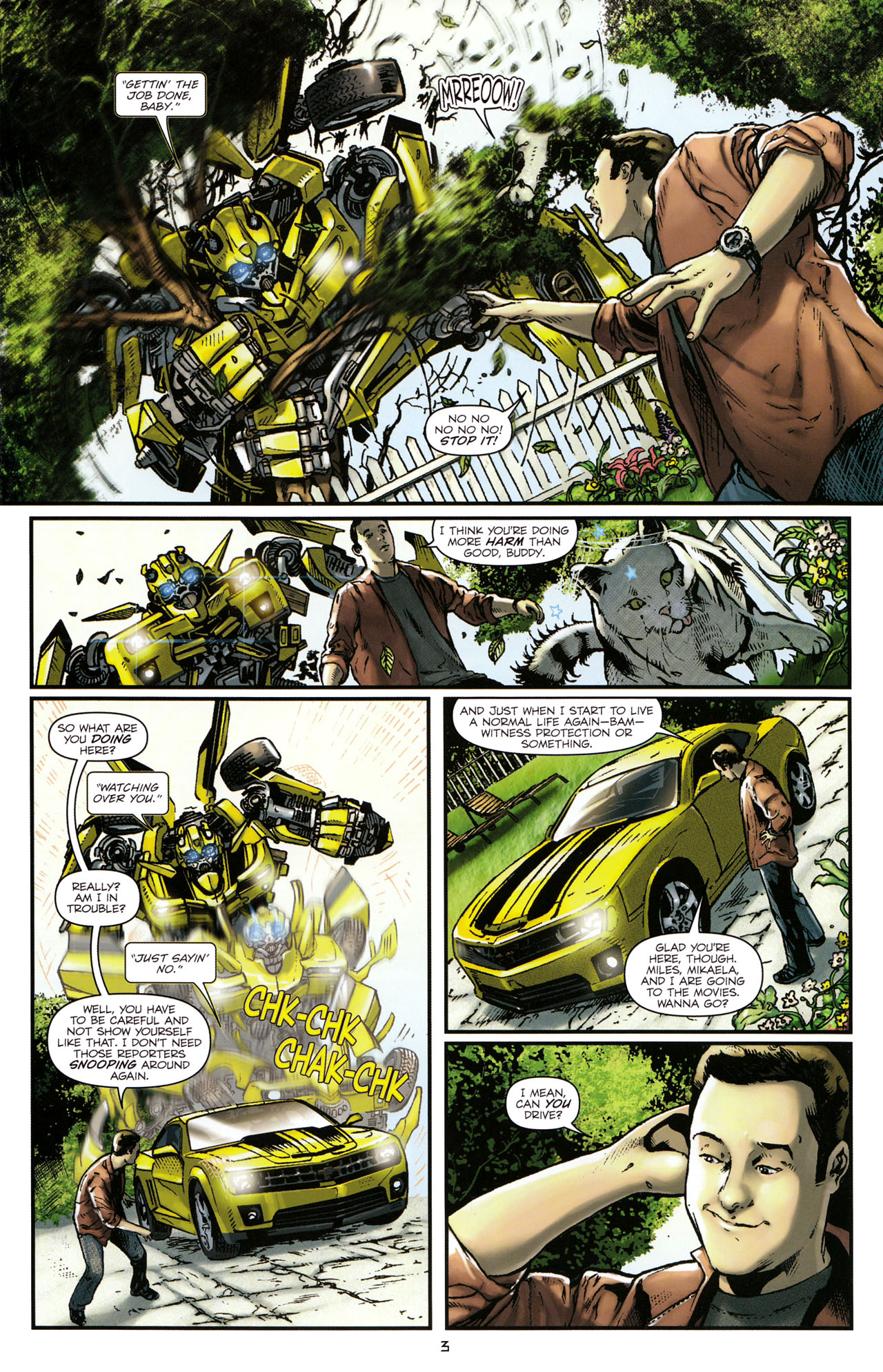 Read online Transformers: Tales of The Fallen comic -  Issue #1 - 5