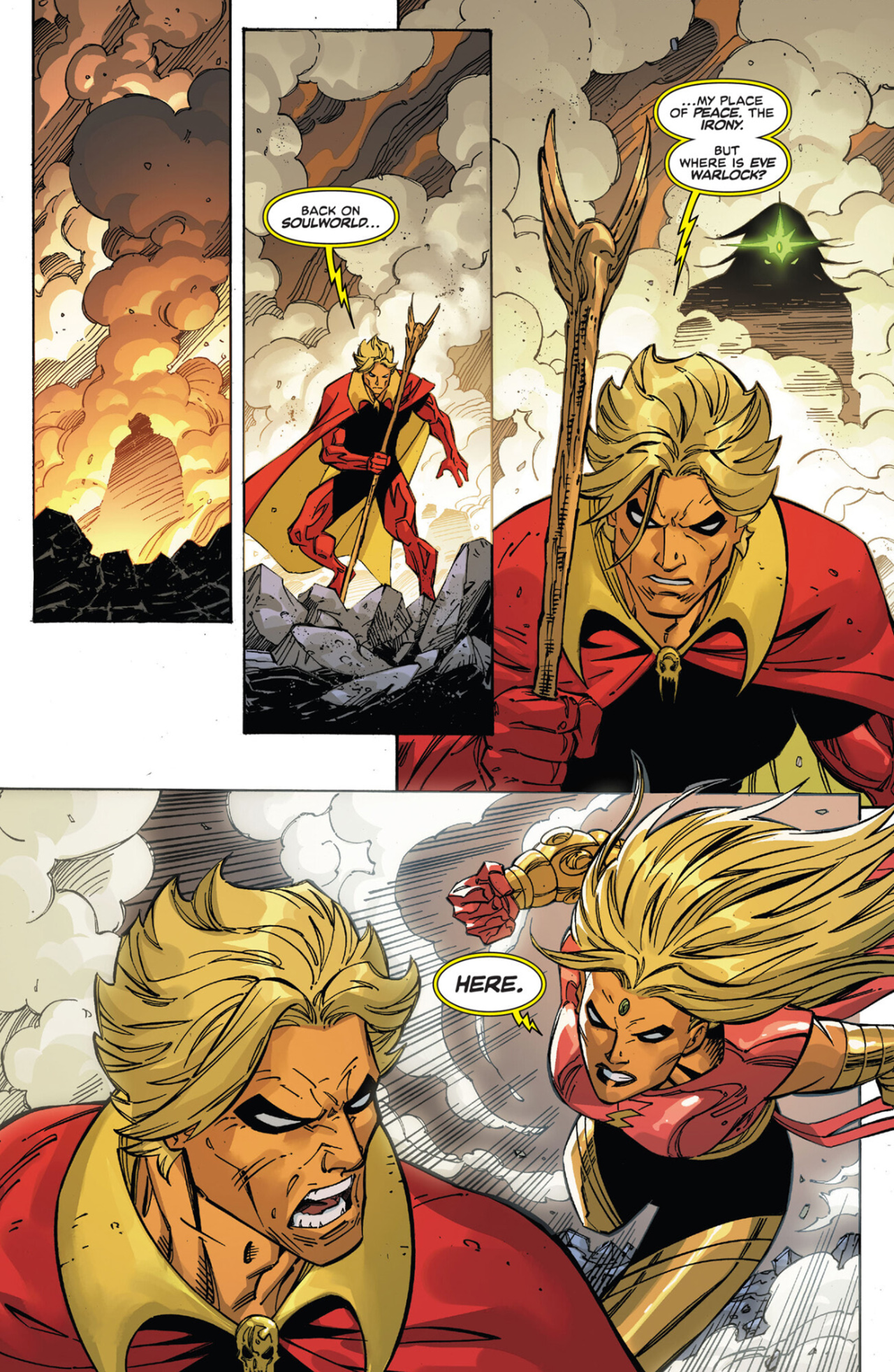 Read online Warlock: Rebirth comic -  Issue #4 - 6