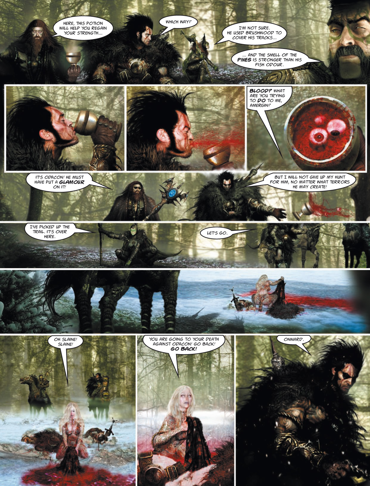 Read online Sláine comic -  Issue # TPB 12 - 58