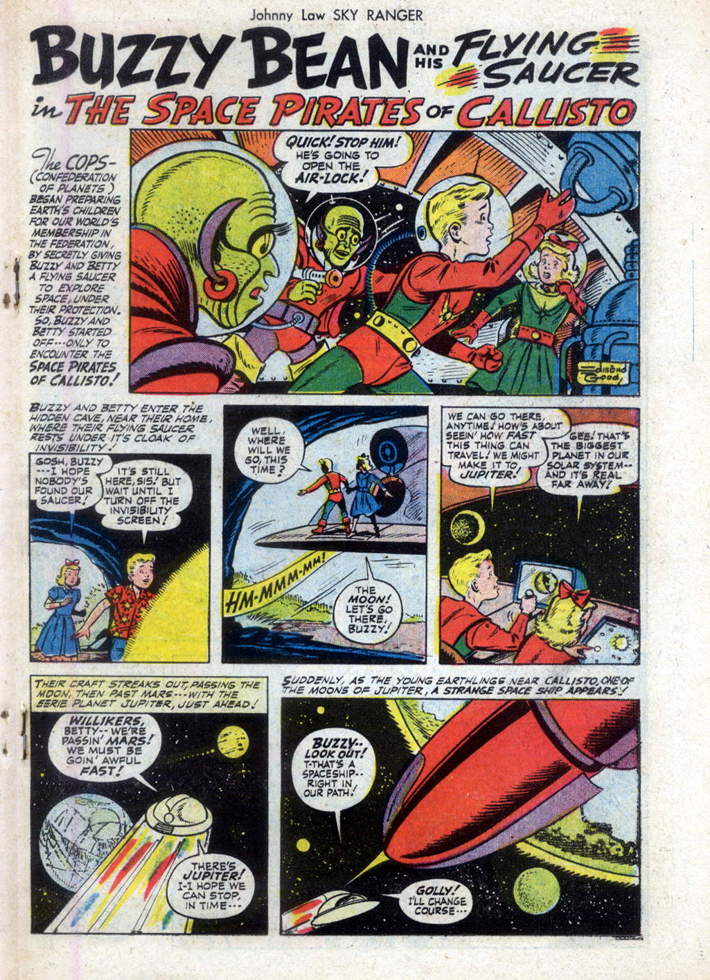 Read online Johnny Law Sky Ranger Adventures comic -  Issue #3 - 19