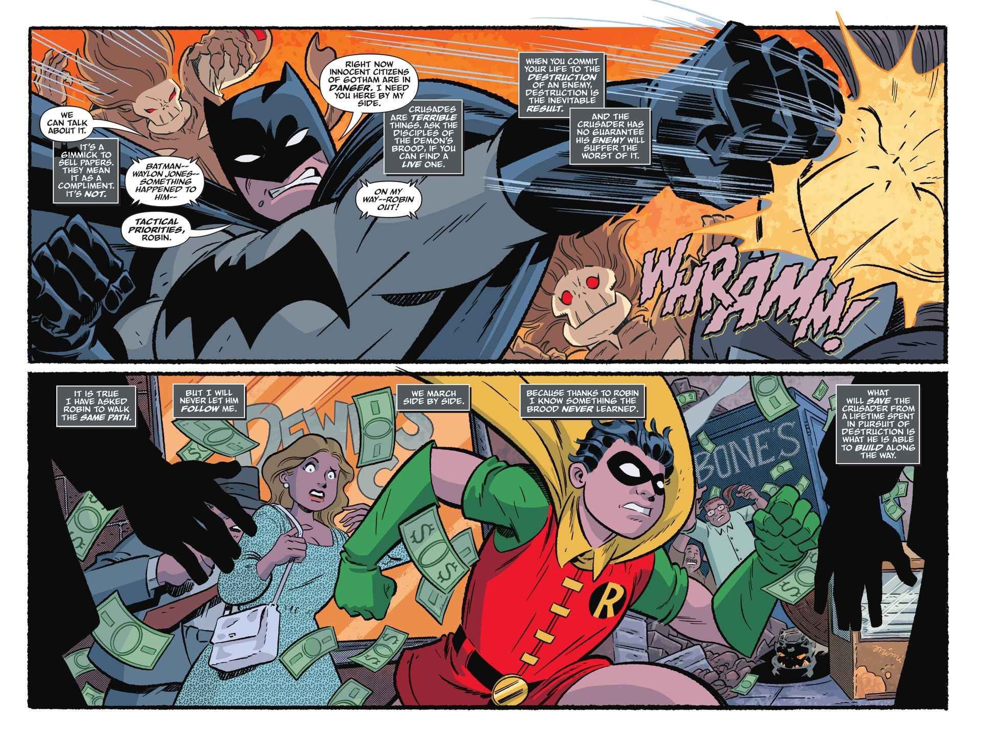 Read online Batman: The Audio Adventures comic -  Issue #7 - 18