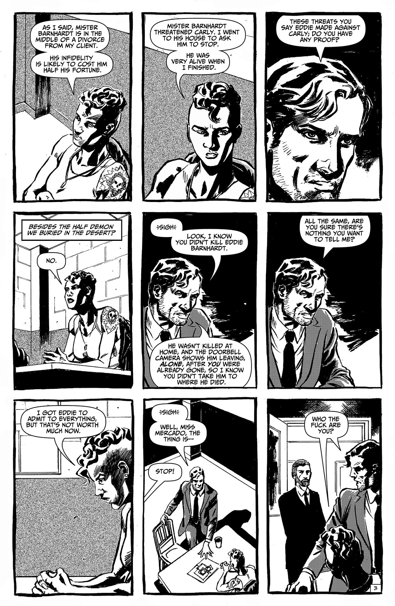 Read online Black’s Myth: The Key to His Heart comic -  Issue #4 - 5
