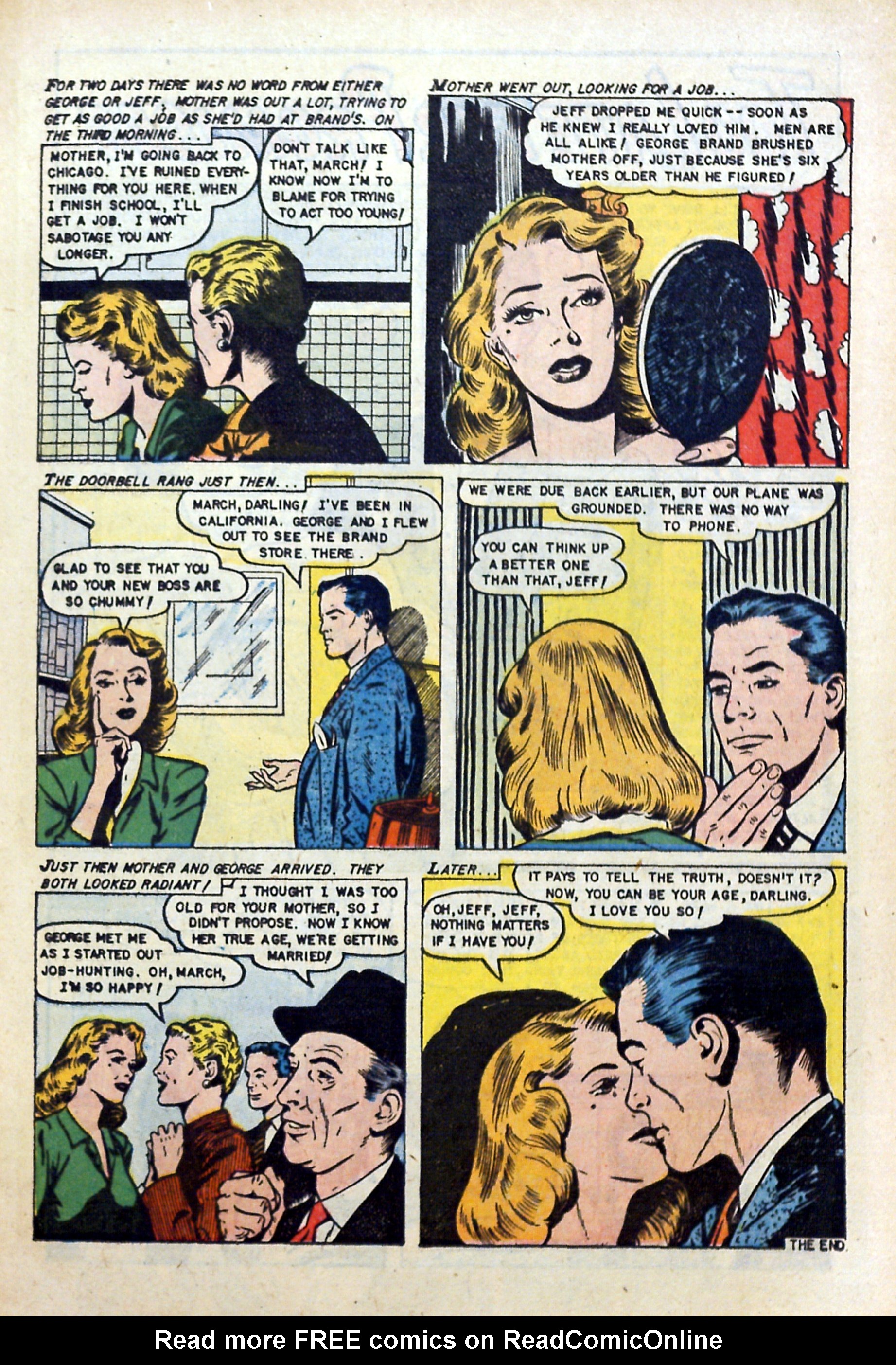 Read online Glamorous Romances comic -  Issue #90 - 9