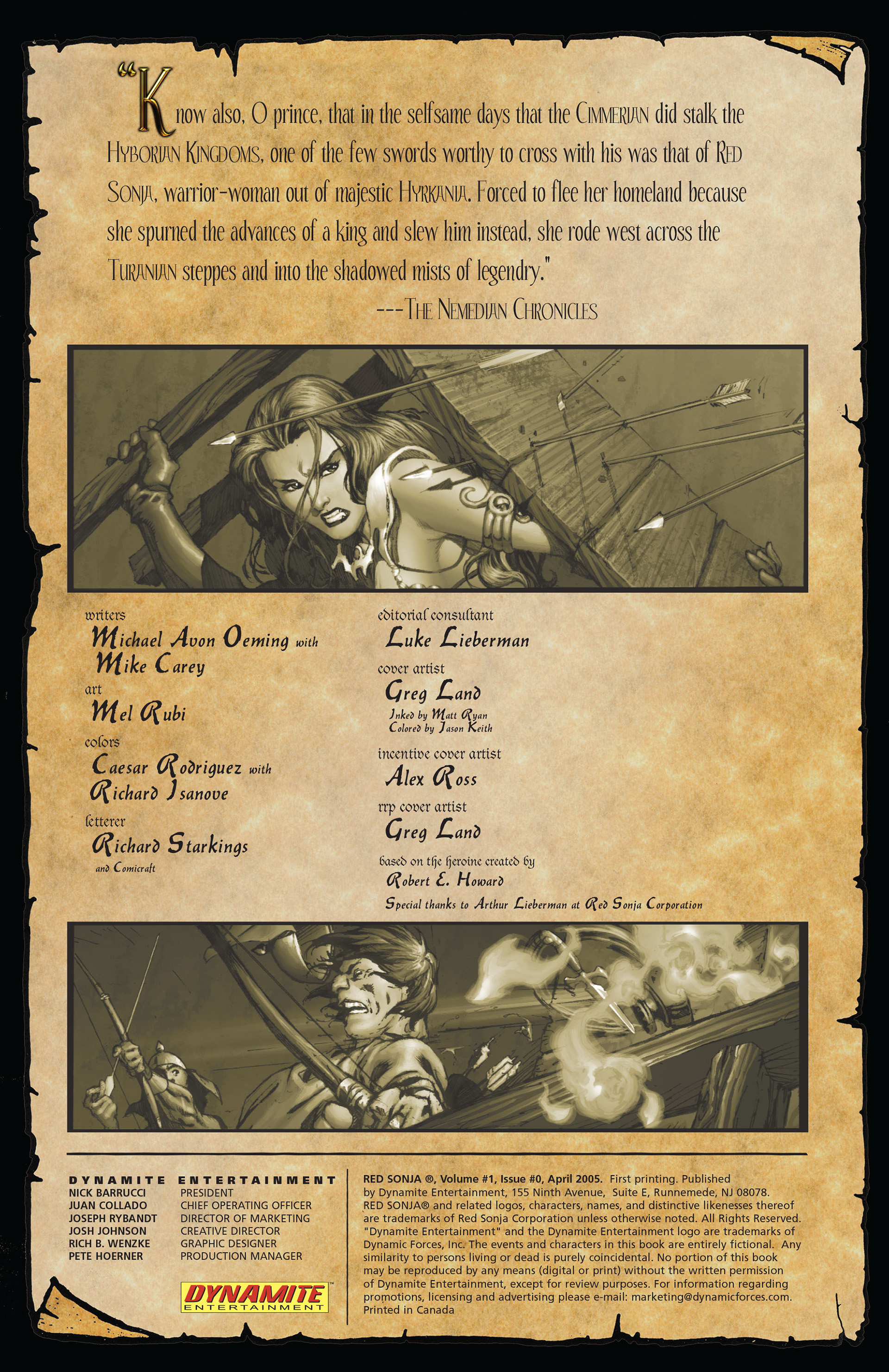 Read online Red Sonja Omnibus comic -  Issue # TPB 1 (Part 1) - 3