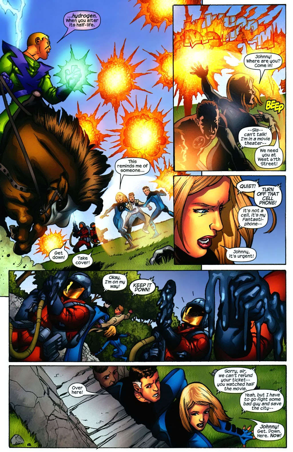 Read online Marvel Adventures Fantastic Four comic -  Issue #11 - 12