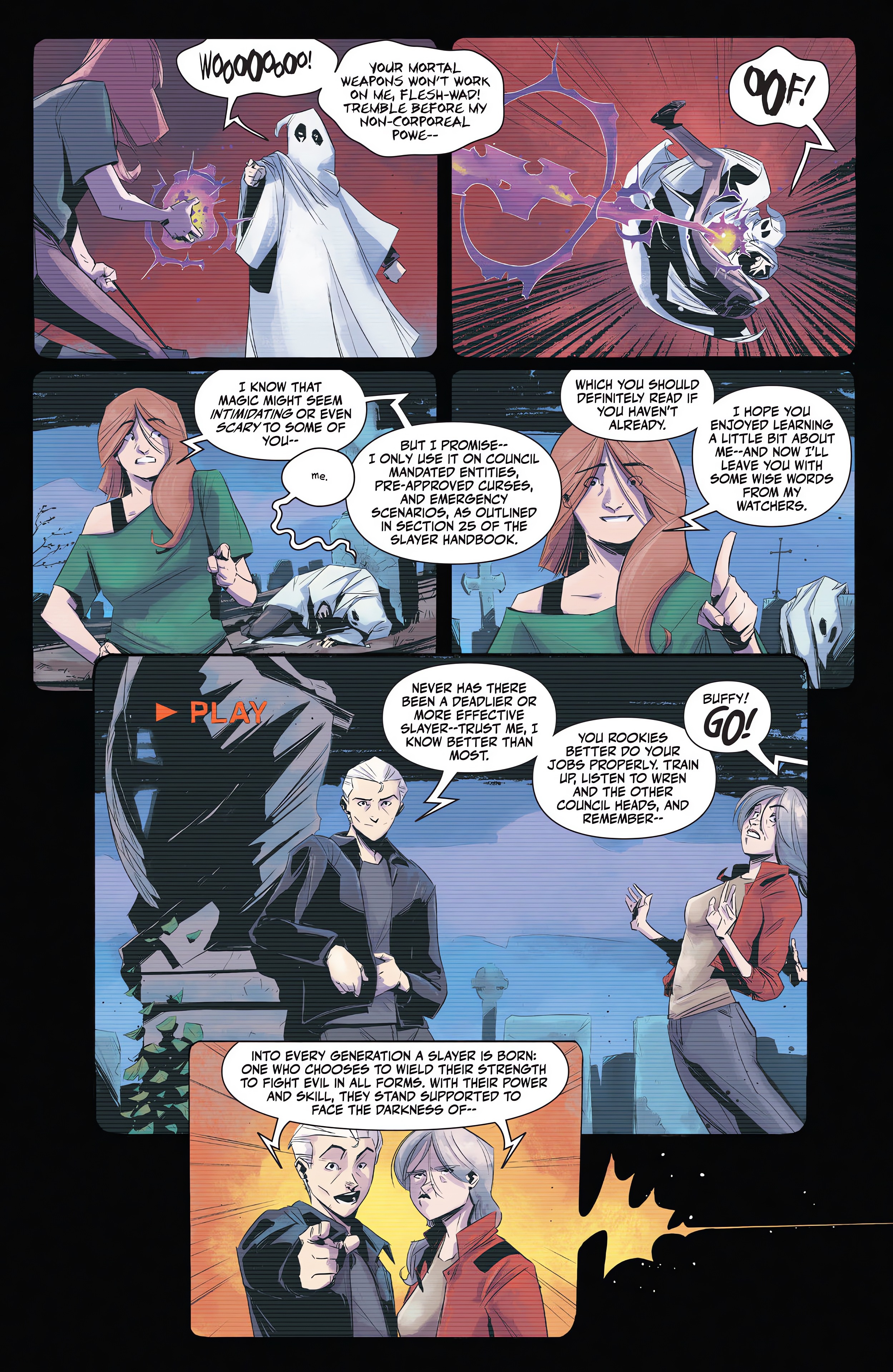 Read online Buffy the Last Vampire Slayer (2023) comic -  Issue #1 - 5