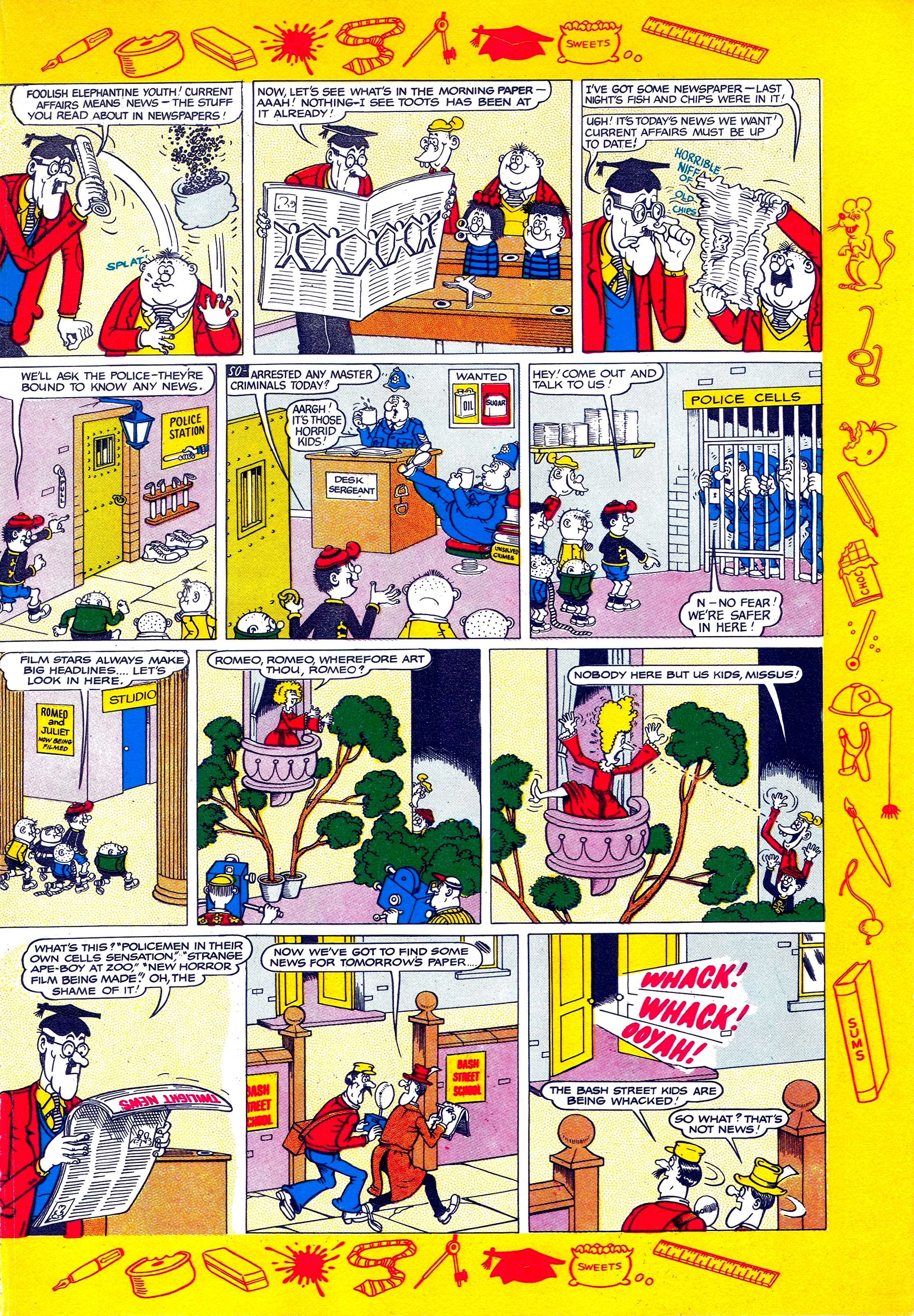 Read online Bash Street Kids comic -  Issue #1986 - 45