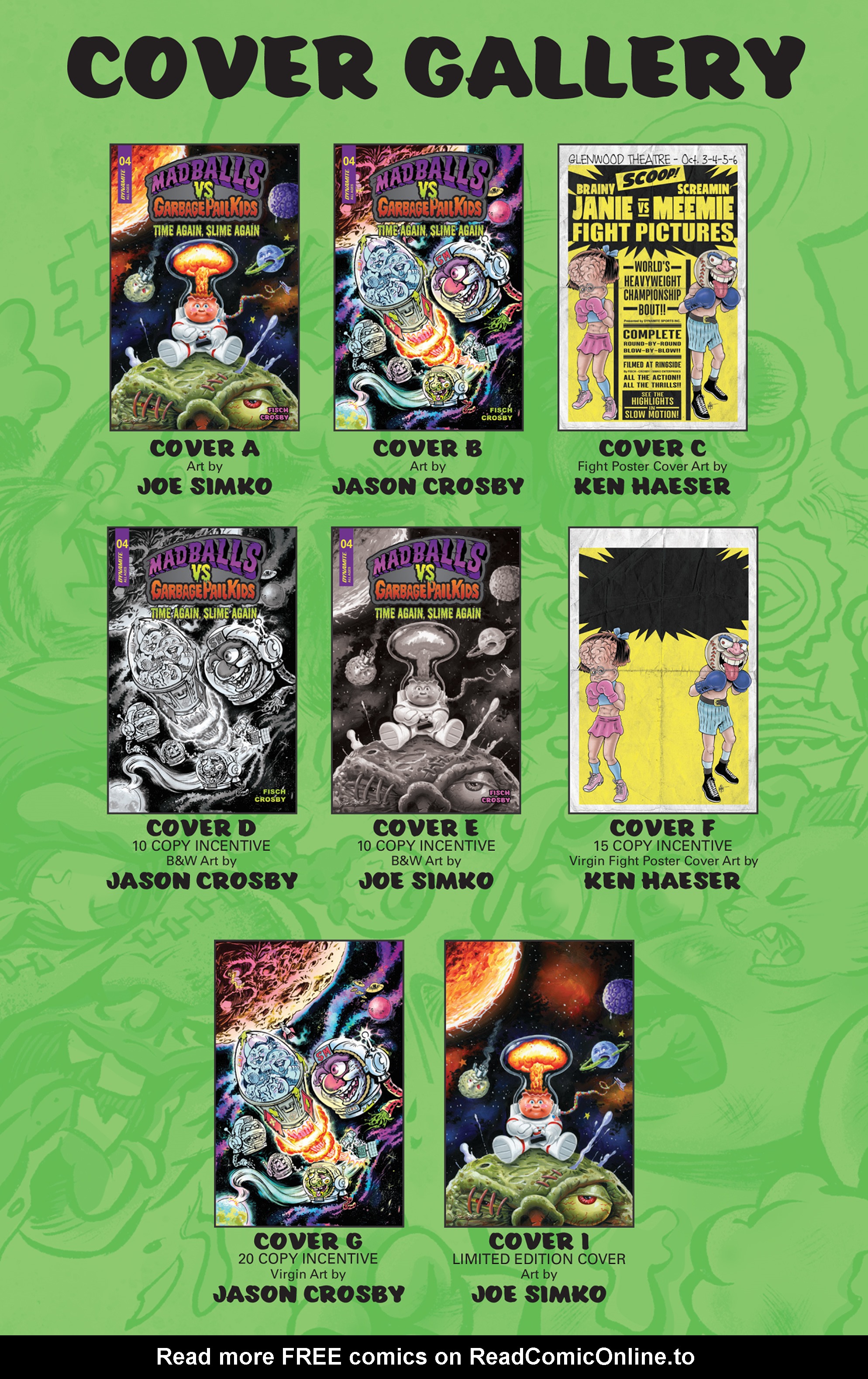 Read online Madballs vs Garbage Pail Kids – Time Again, Slime Again comic -  Issue #4 - 26