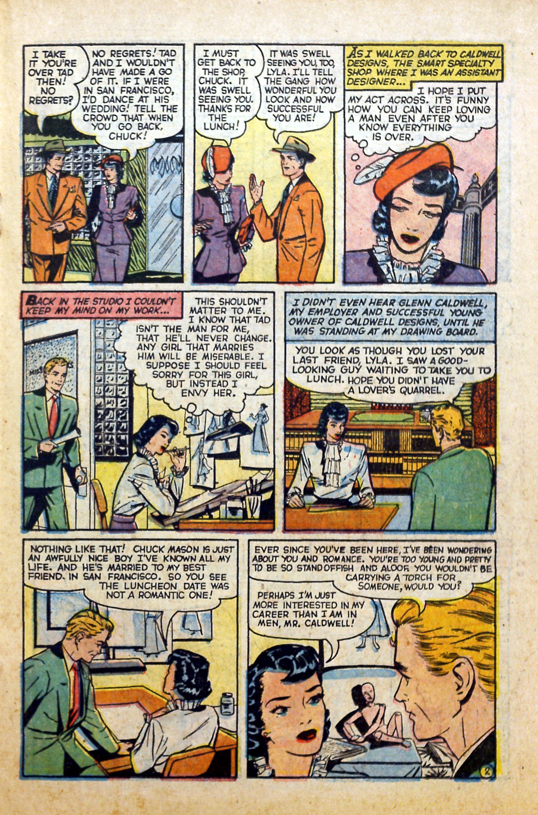Read online Glamorous Romances comic -  Issue #80 - 19