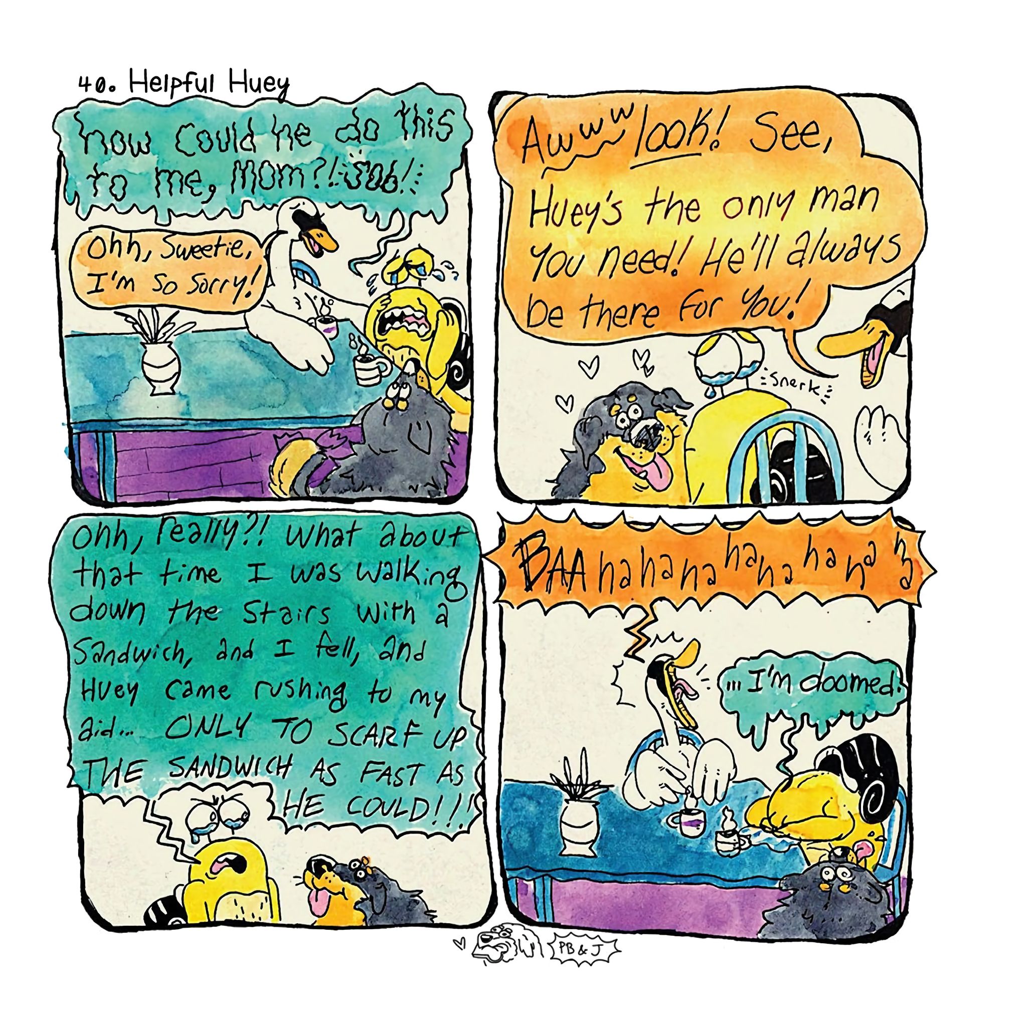 Read online Little Tunny's Snail Diaries comic -  Issue # TPB (Part 1) - 46