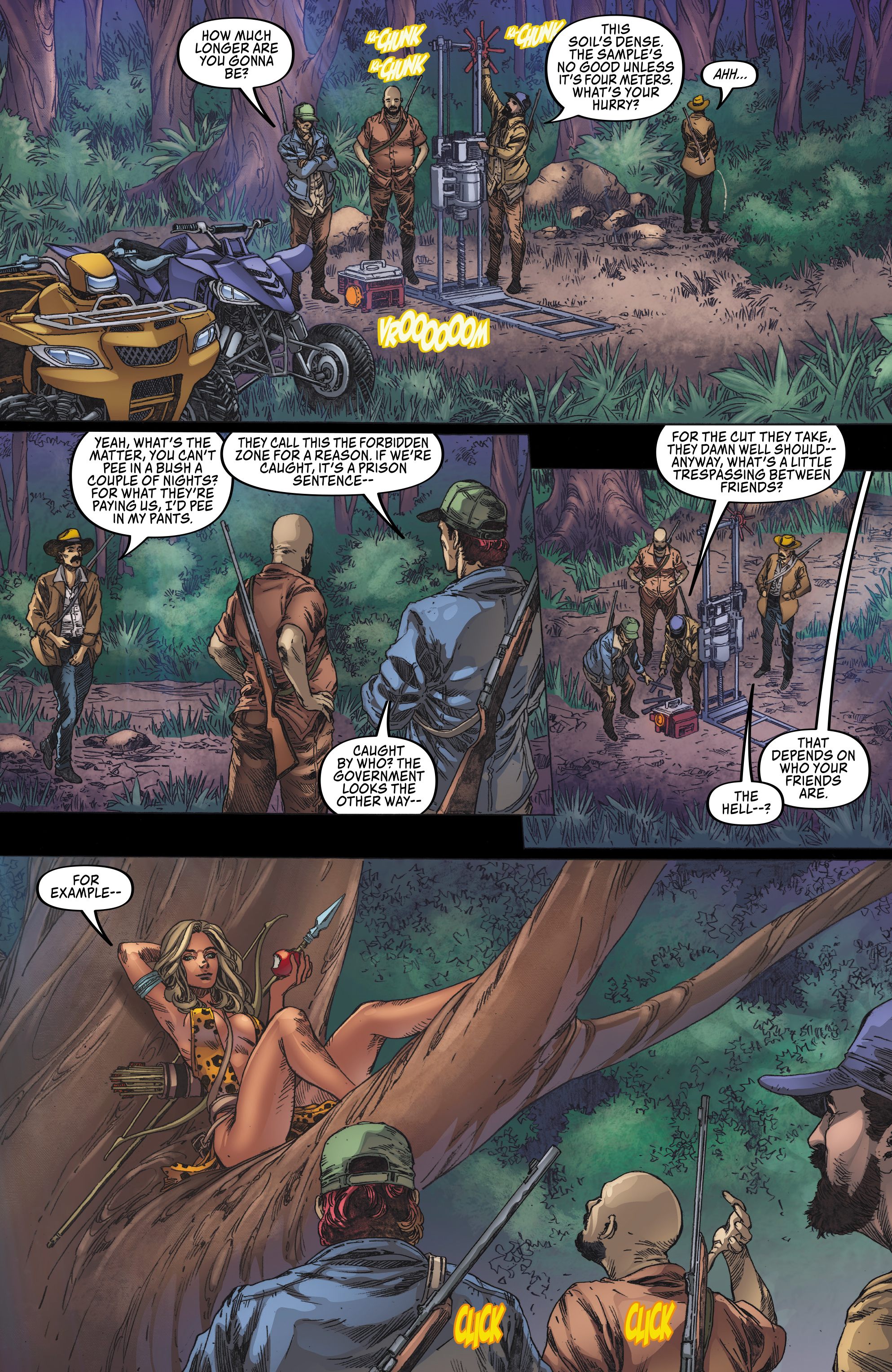 Read online Sheena Queen of the Jungle: Fatal Exams comic -  Issue #1 - 18