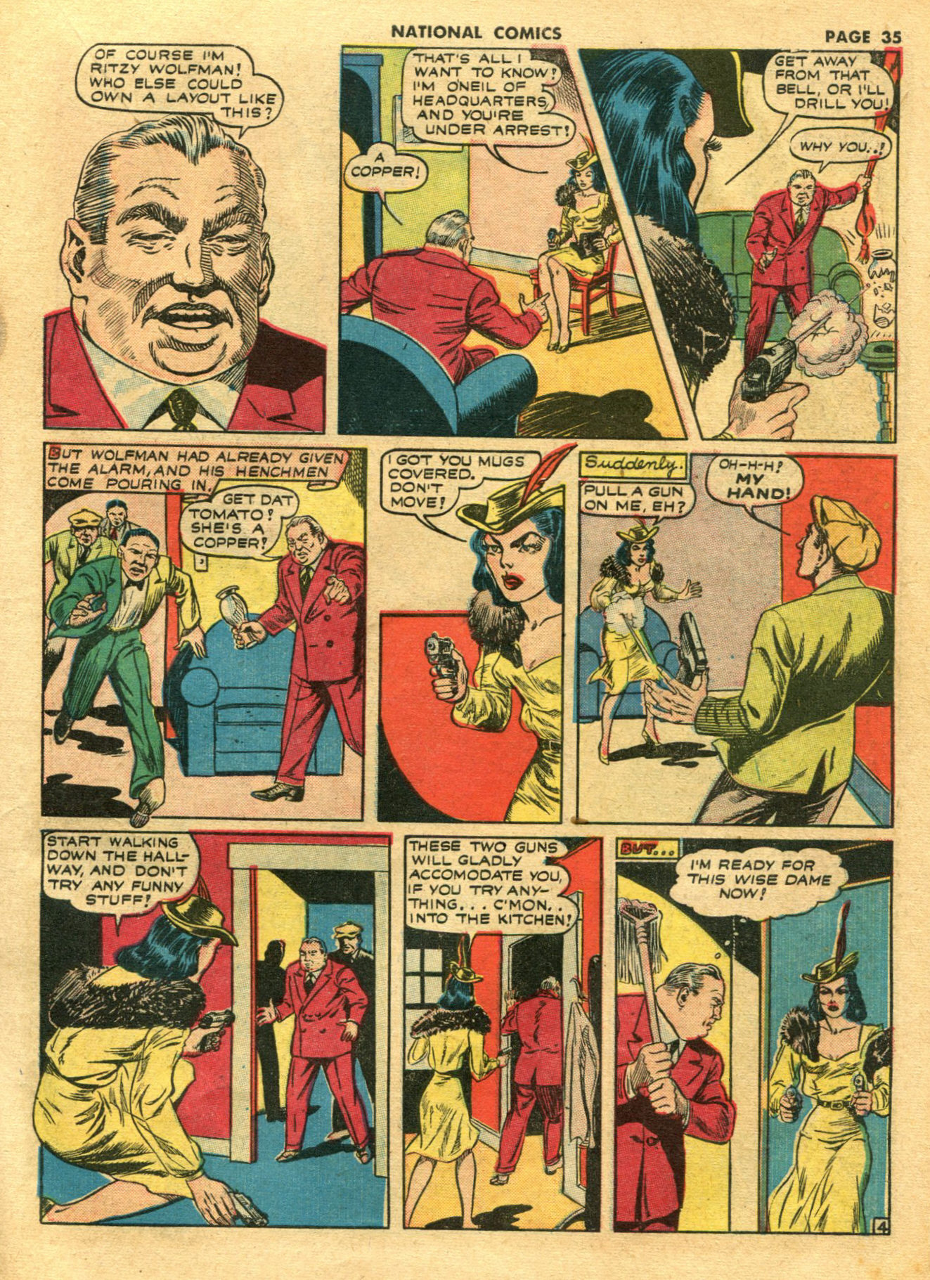 Read online National Comics comic -  Issue #24 - 37