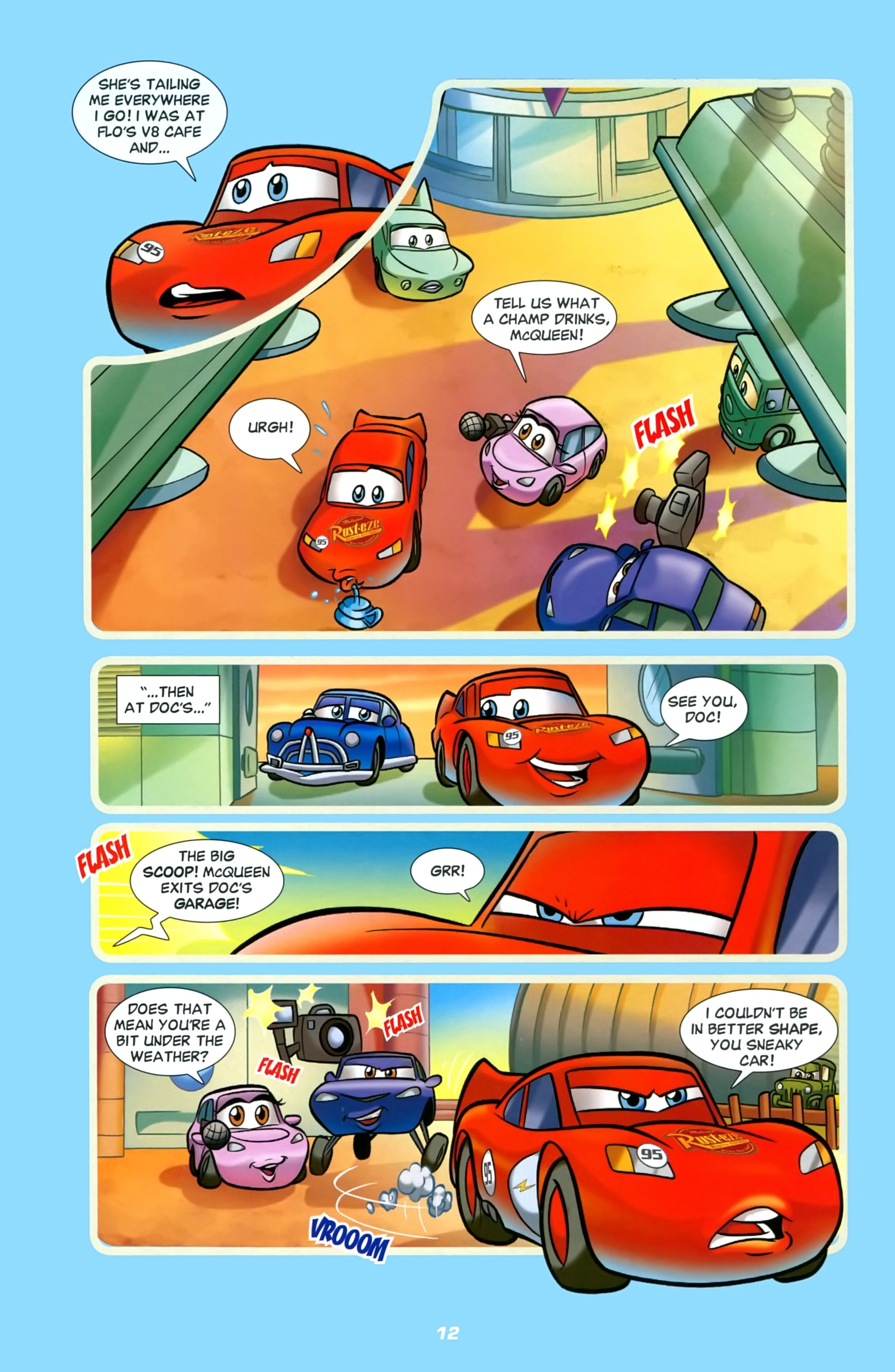 Read online Disney Pixar Cars comic -  Issue # Full - 12