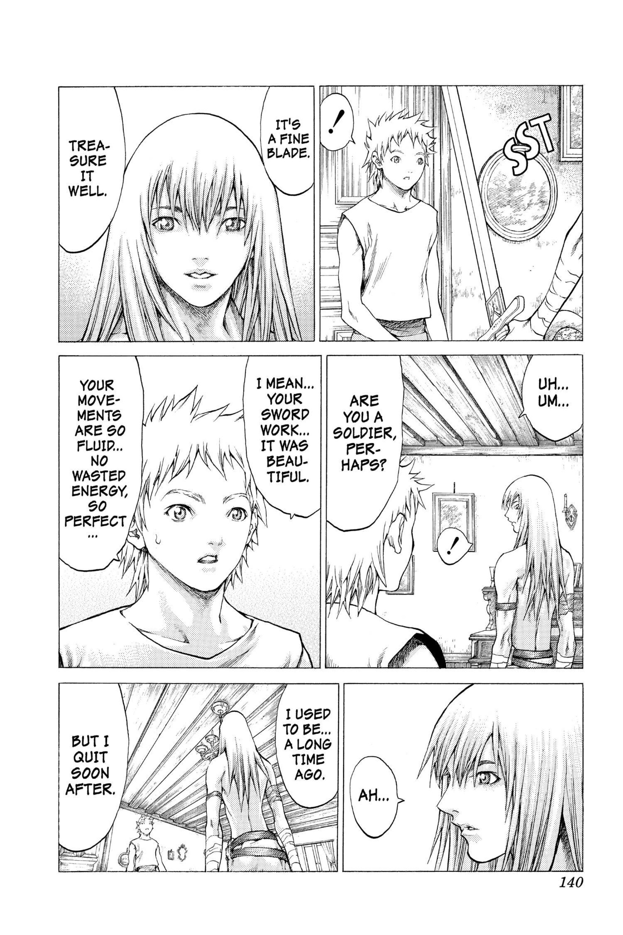Read online Claymore comic -  Issue #10 - 129