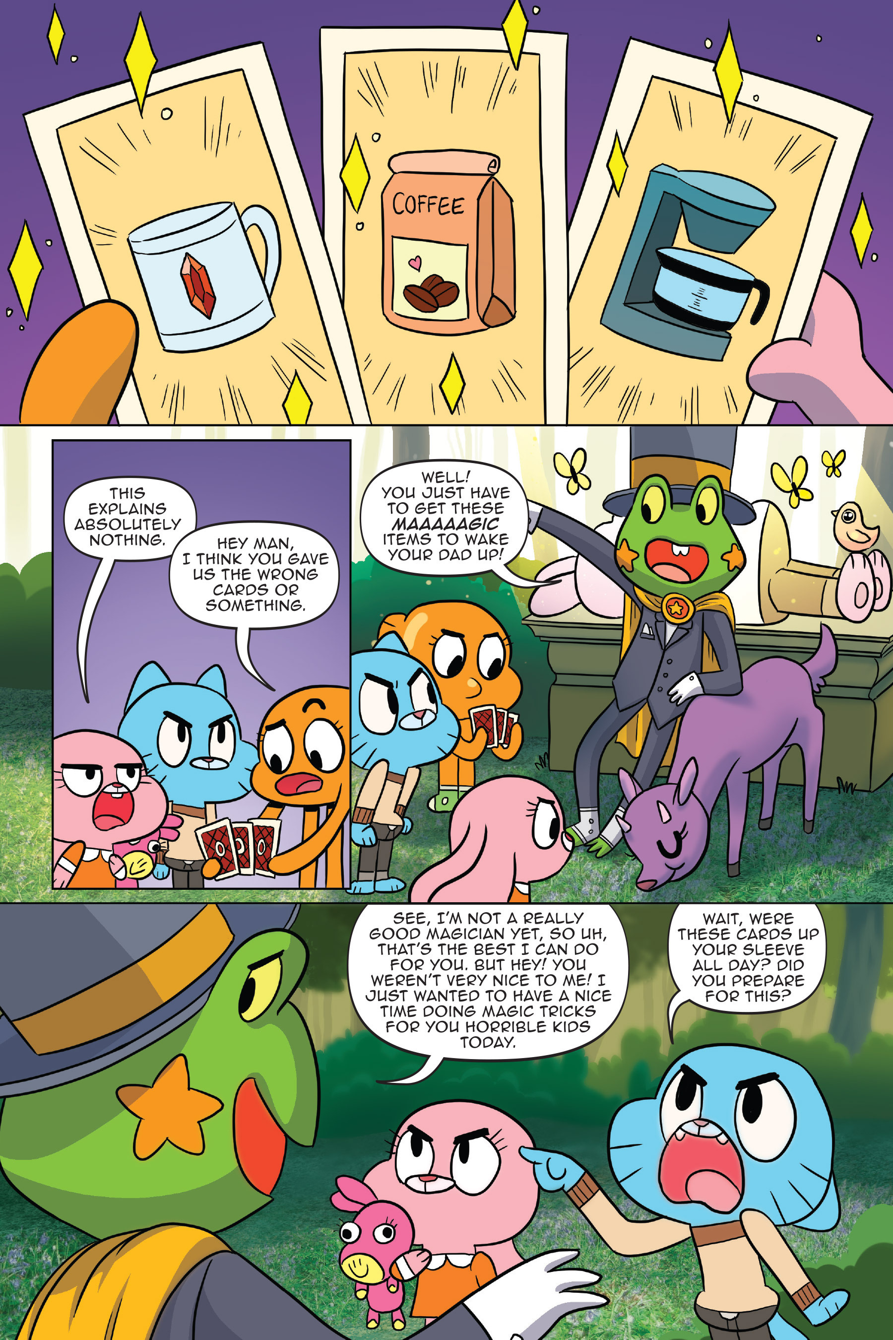 Read online The Amazing World of Gumball: Fairy Tale Trouble comic -  Issue # Full - 34