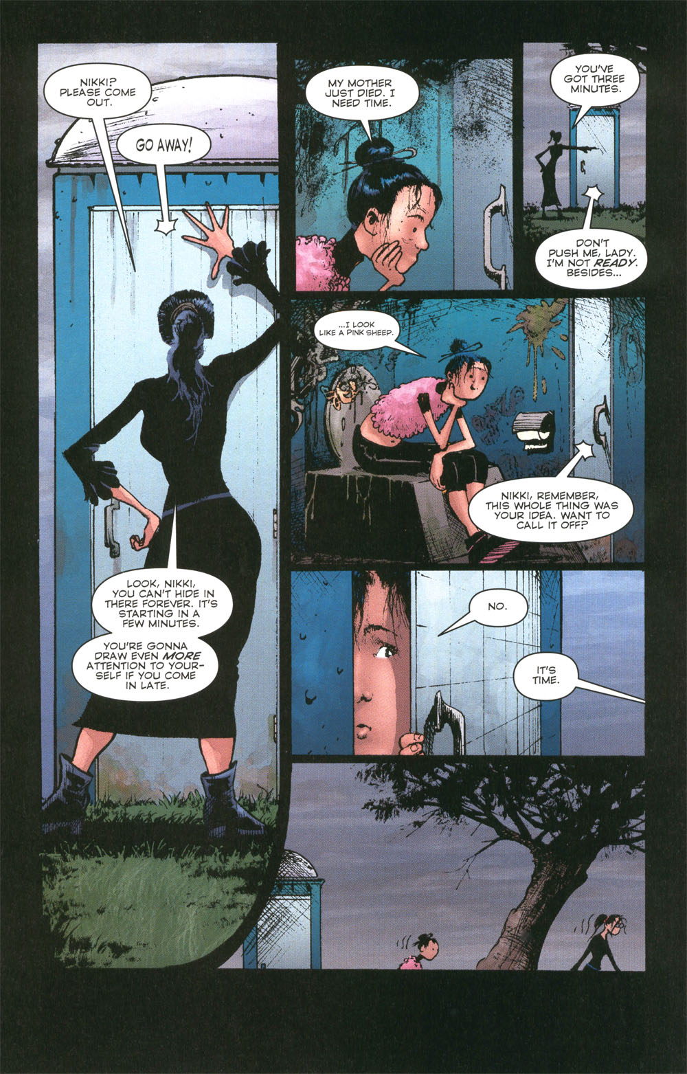 Read online Zero Girl: Full Circle comic -  Issue #5 - 8
