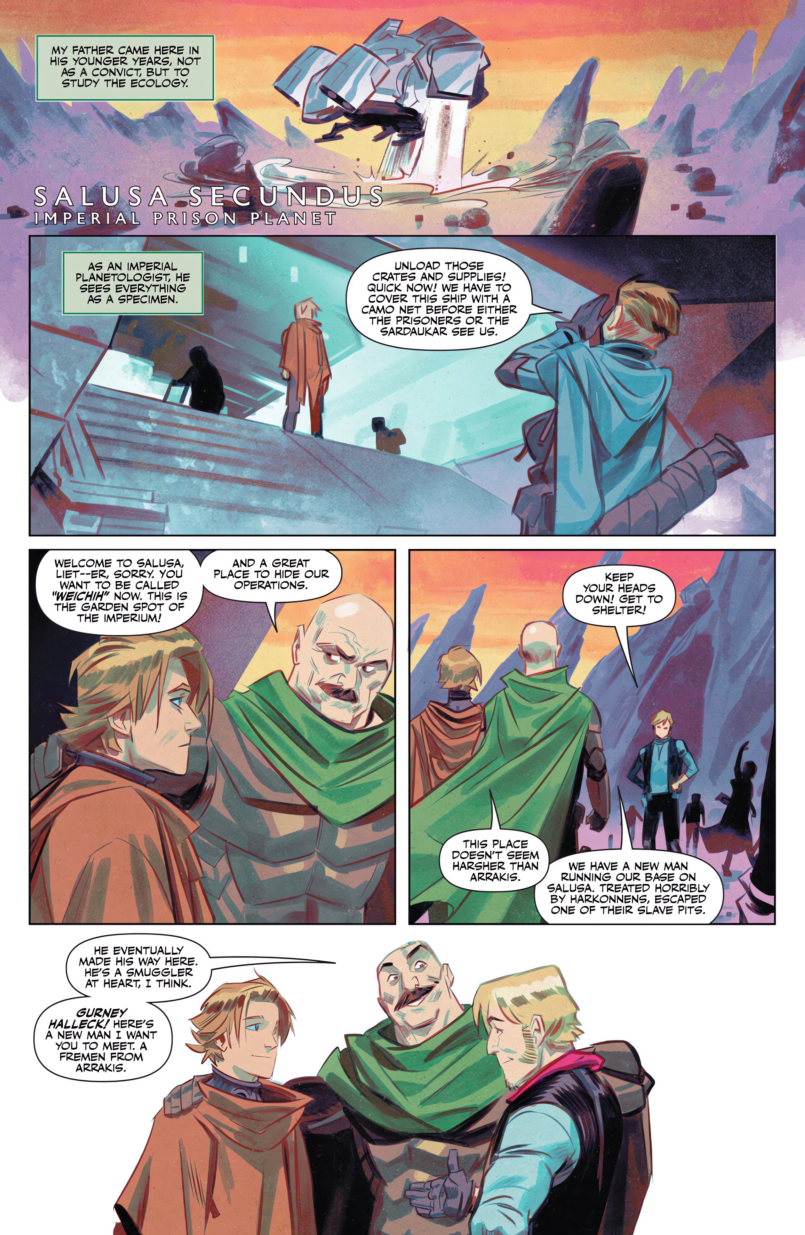 Read online Dune: House Harkonnen comic -  Issue #8 - 5