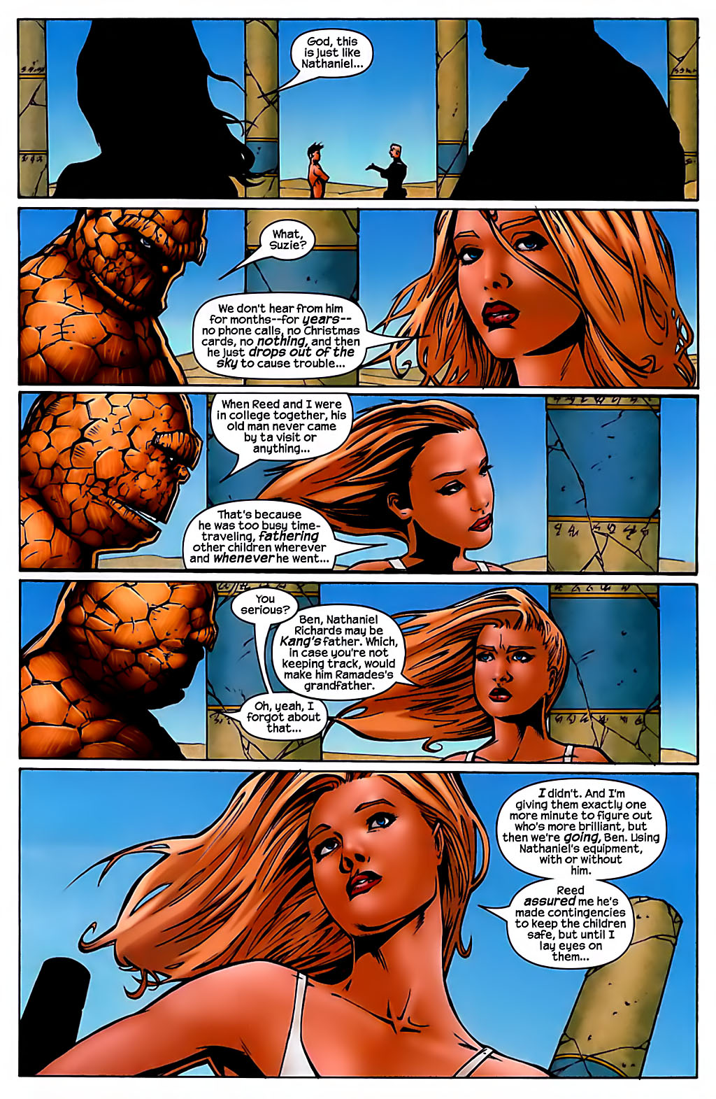 Read online Marvel Knights 4 comic -  Issue #17 - 7