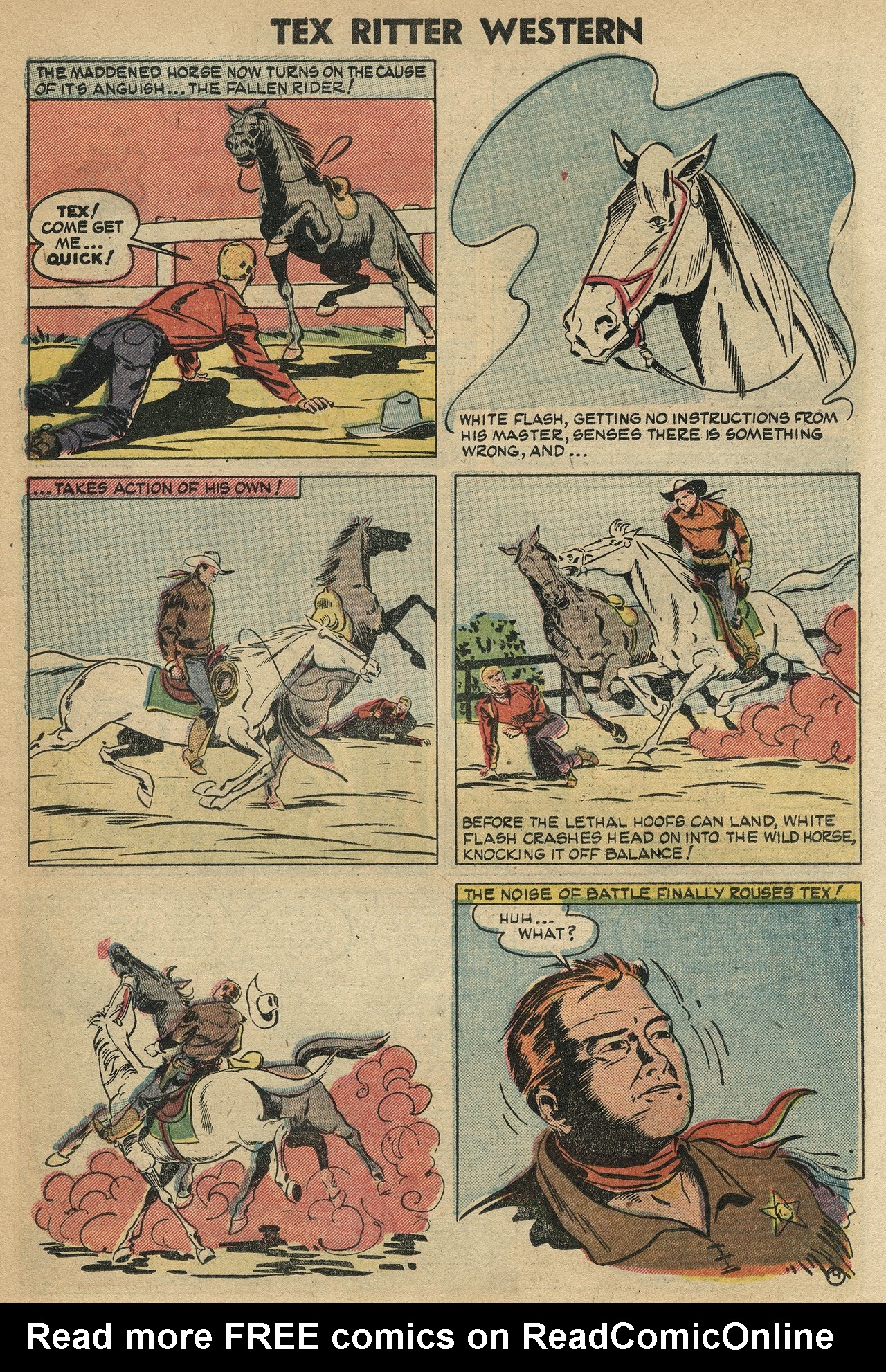 Read online Tex Ritter Western comic -  Issue #21 - 11