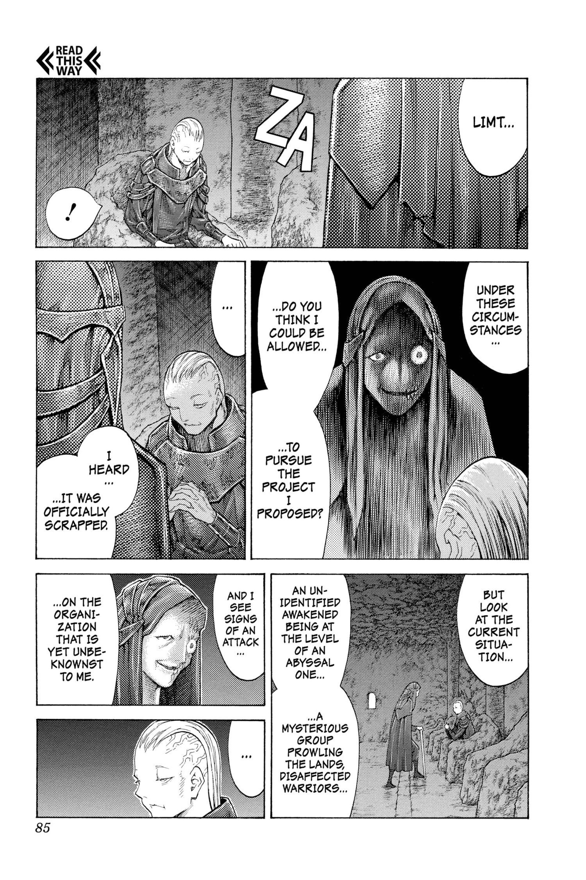 Read online Claymore comic -  Issue #20 - 82