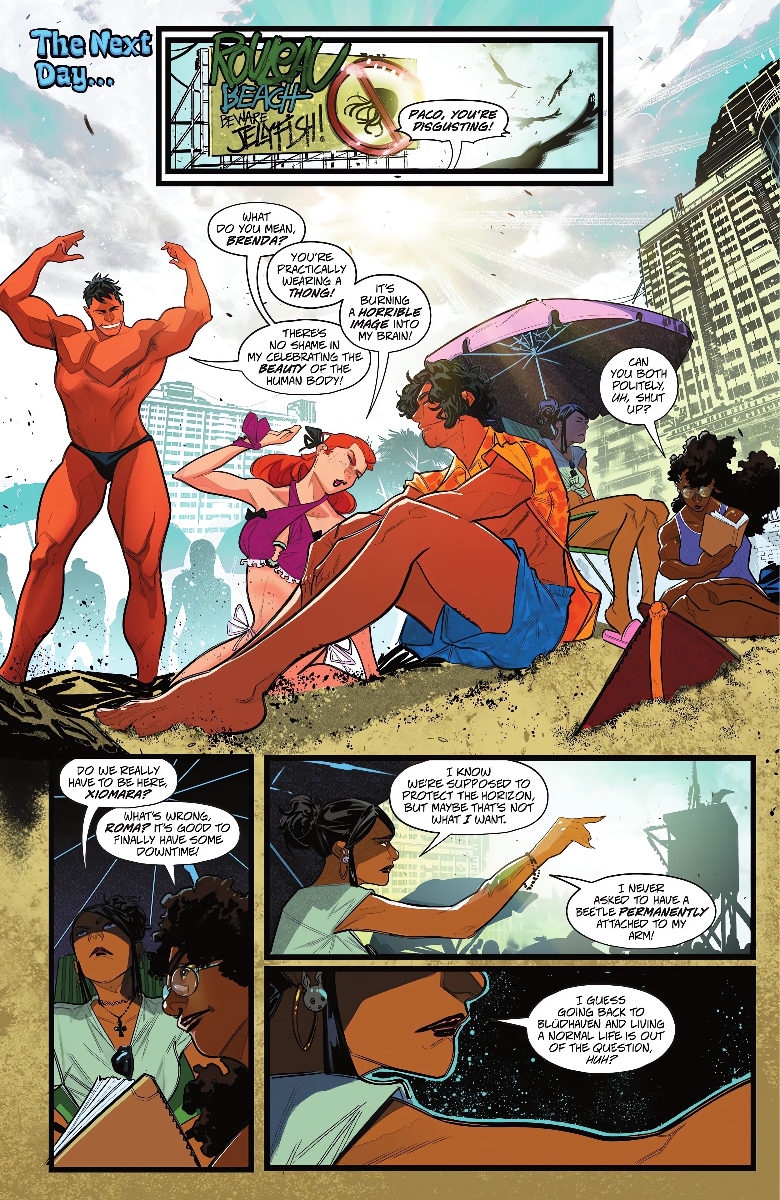 Read online Blue Beetle (2023) comic -  Issue #1 - 16