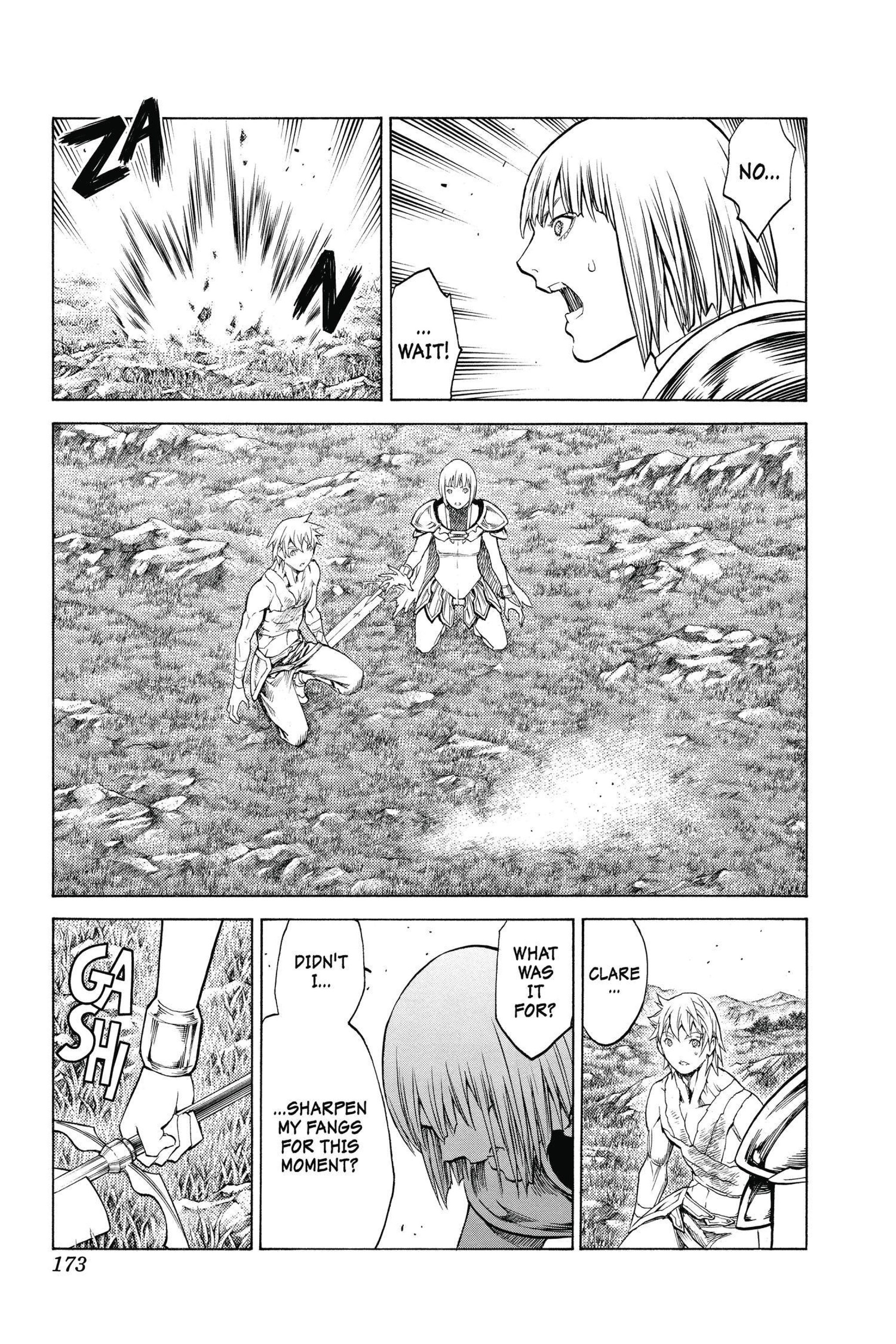Read online Claymore comic -  Issue #26 - 151