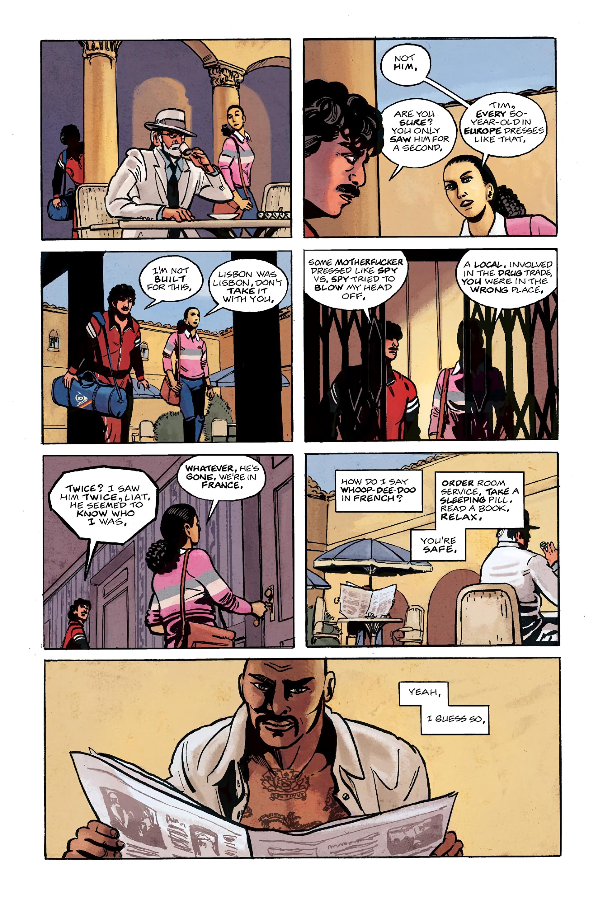 Read online Stringer: A Crime Thriller comic -  Issue # TPB - 52