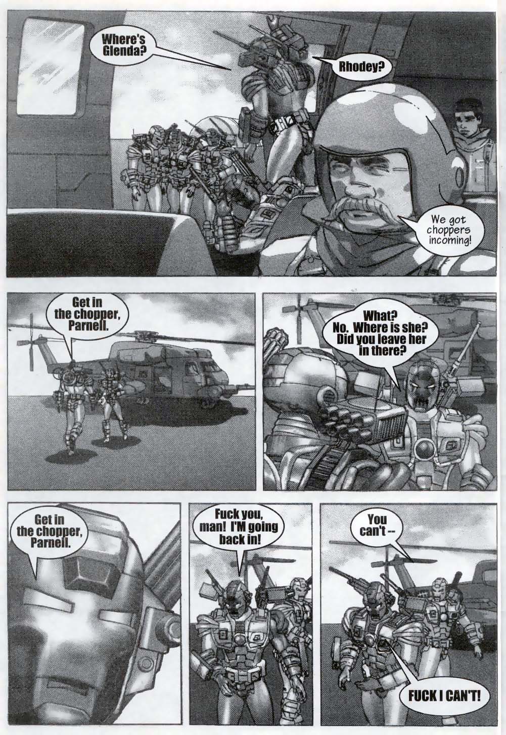 Read online U.S. War Machine comic -  Issue #7 - 23