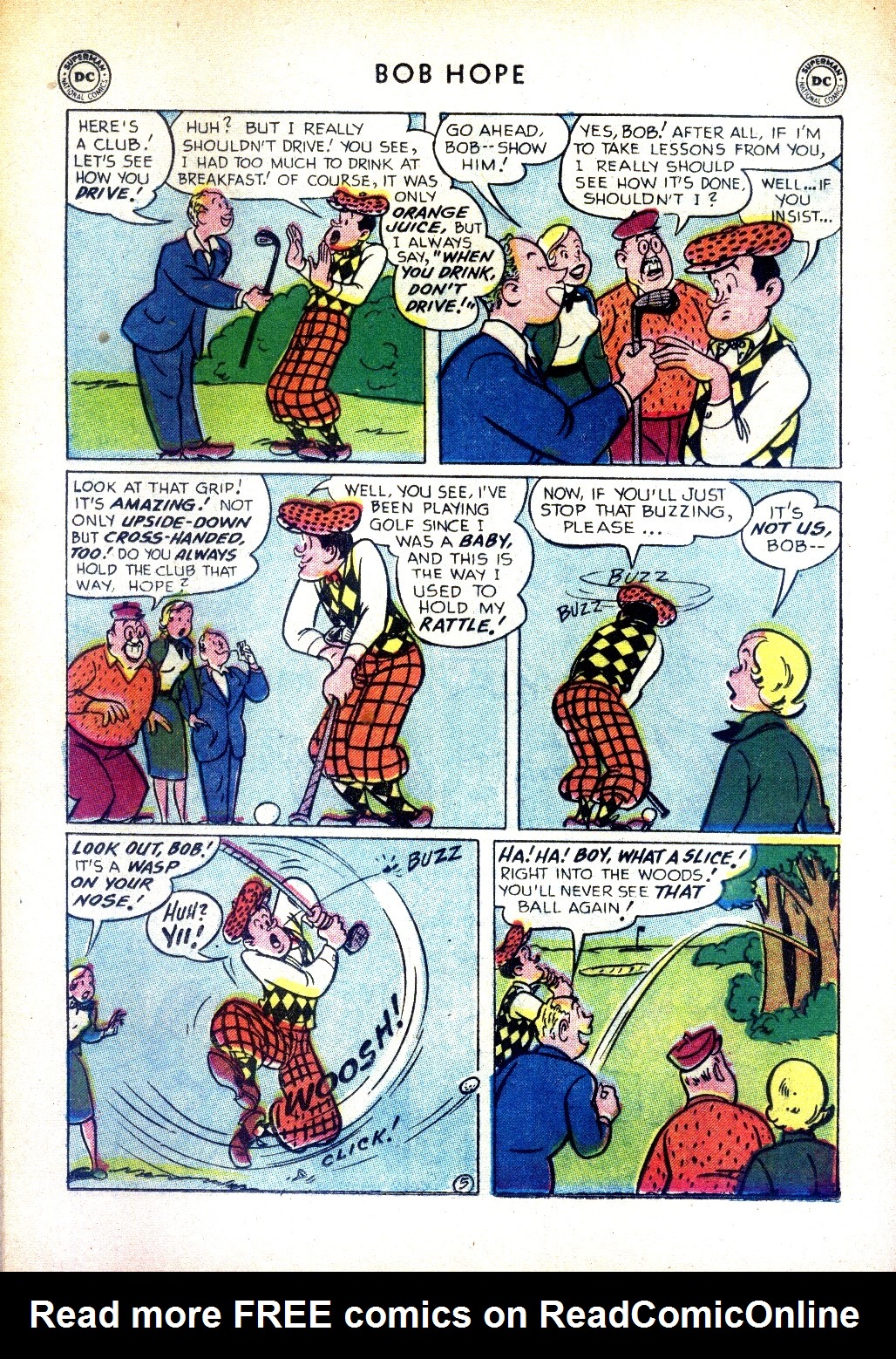Read online The Adventures of Bob Hope comic -  Issue #41 - 16