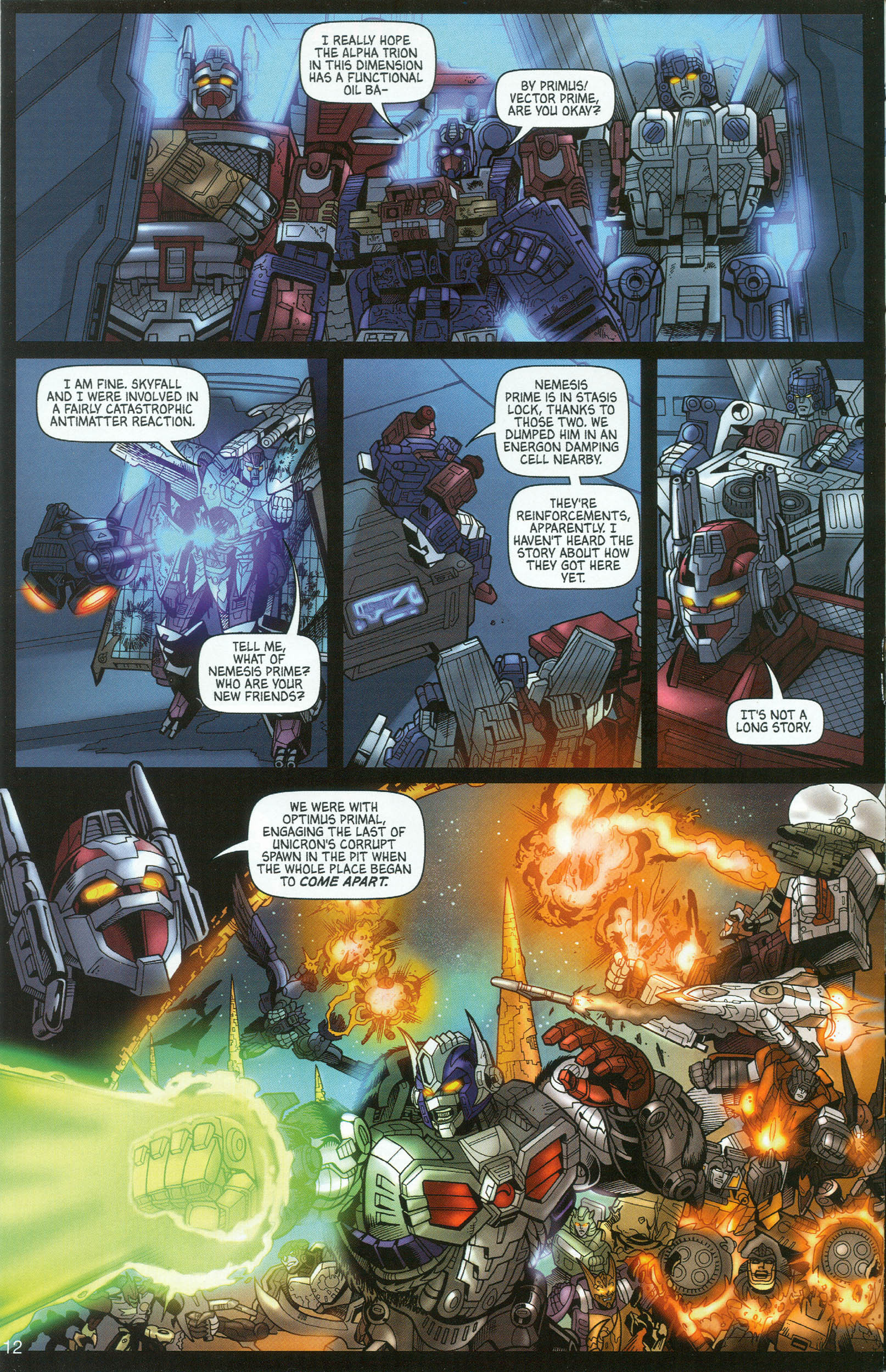 Read online Transformers: Collectors' Club comic -  Issue #8 - 12