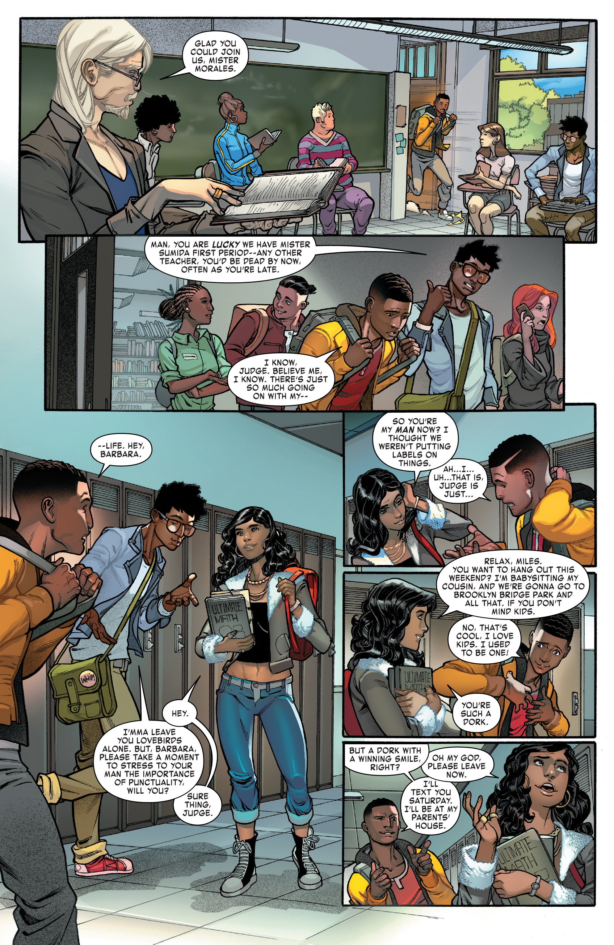 Read online Miles Morales: Spider-Man By Saladin Ahmed Omnibus comic -  Issue # TPB (Part 1) - 12