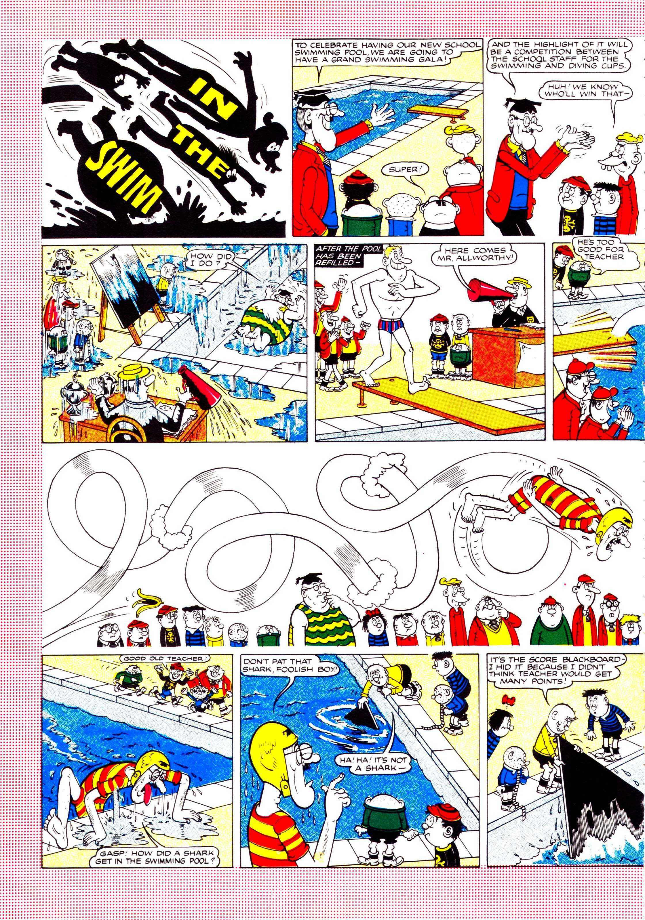 Read online Bash Street Kids comic -  Issue #1982 - 52