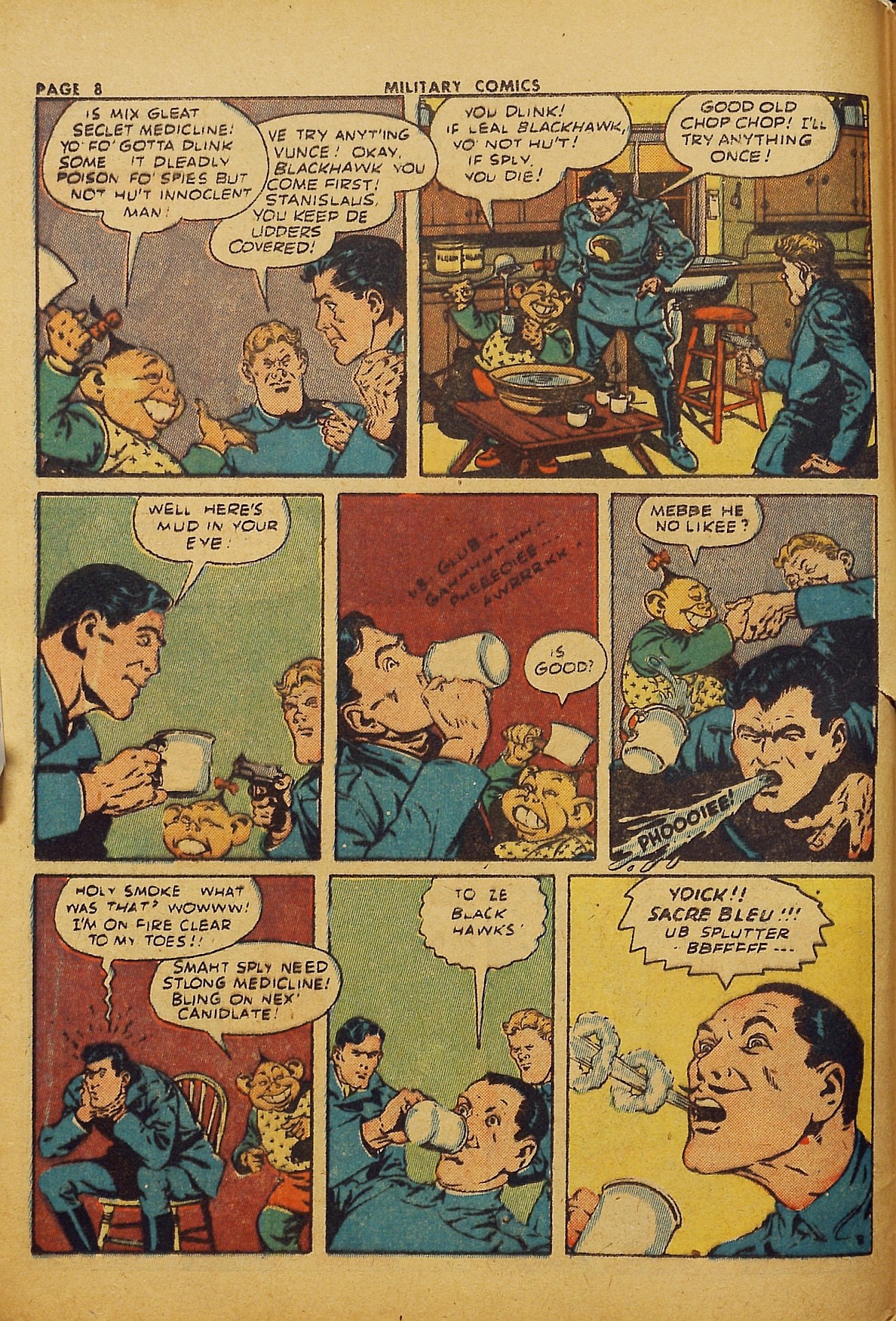 Read online Military Comics comic -  Issue #22 - 10