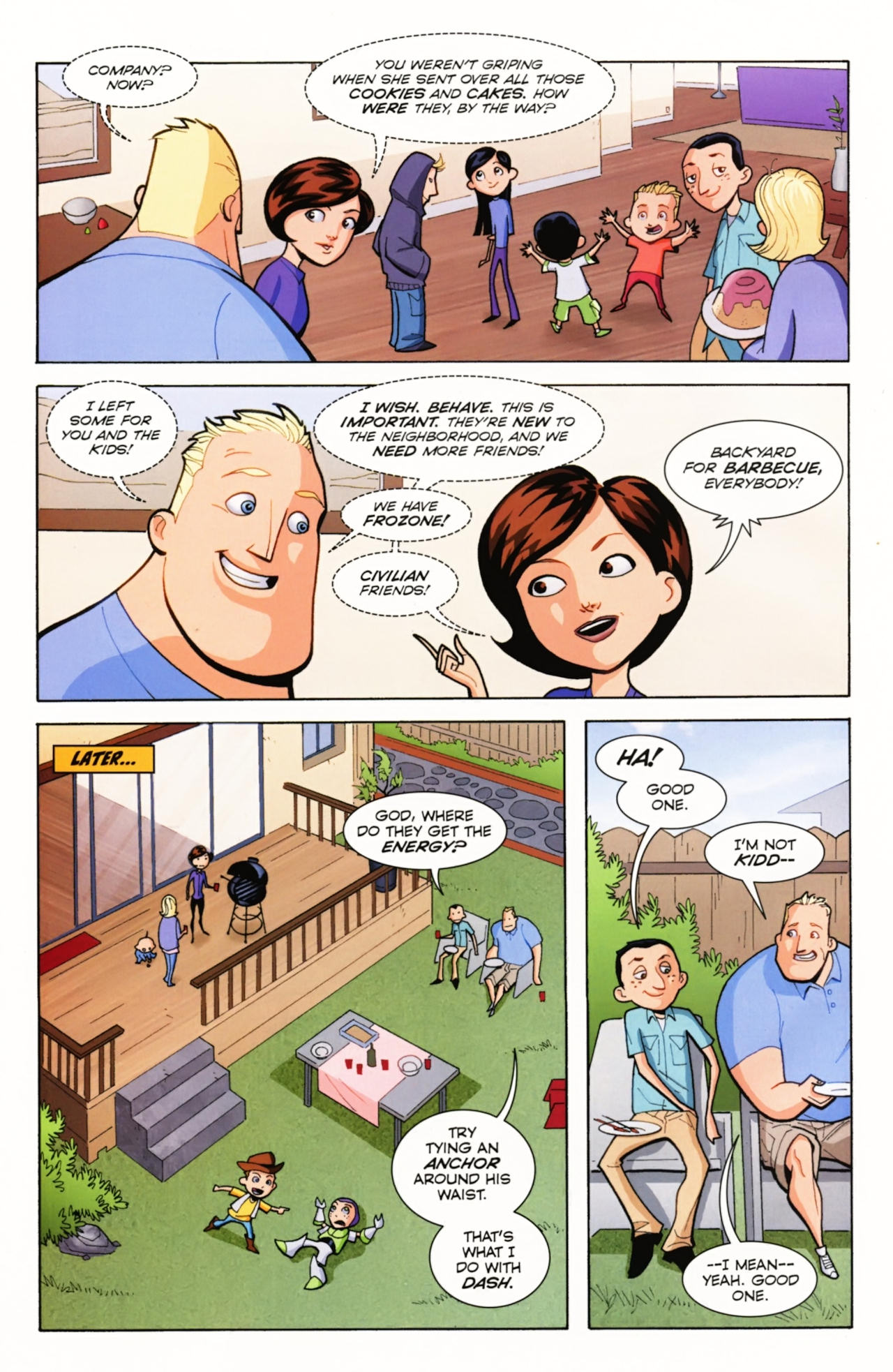 Read online The Incredibles: Family Matters comic -  Issue #1 - 16