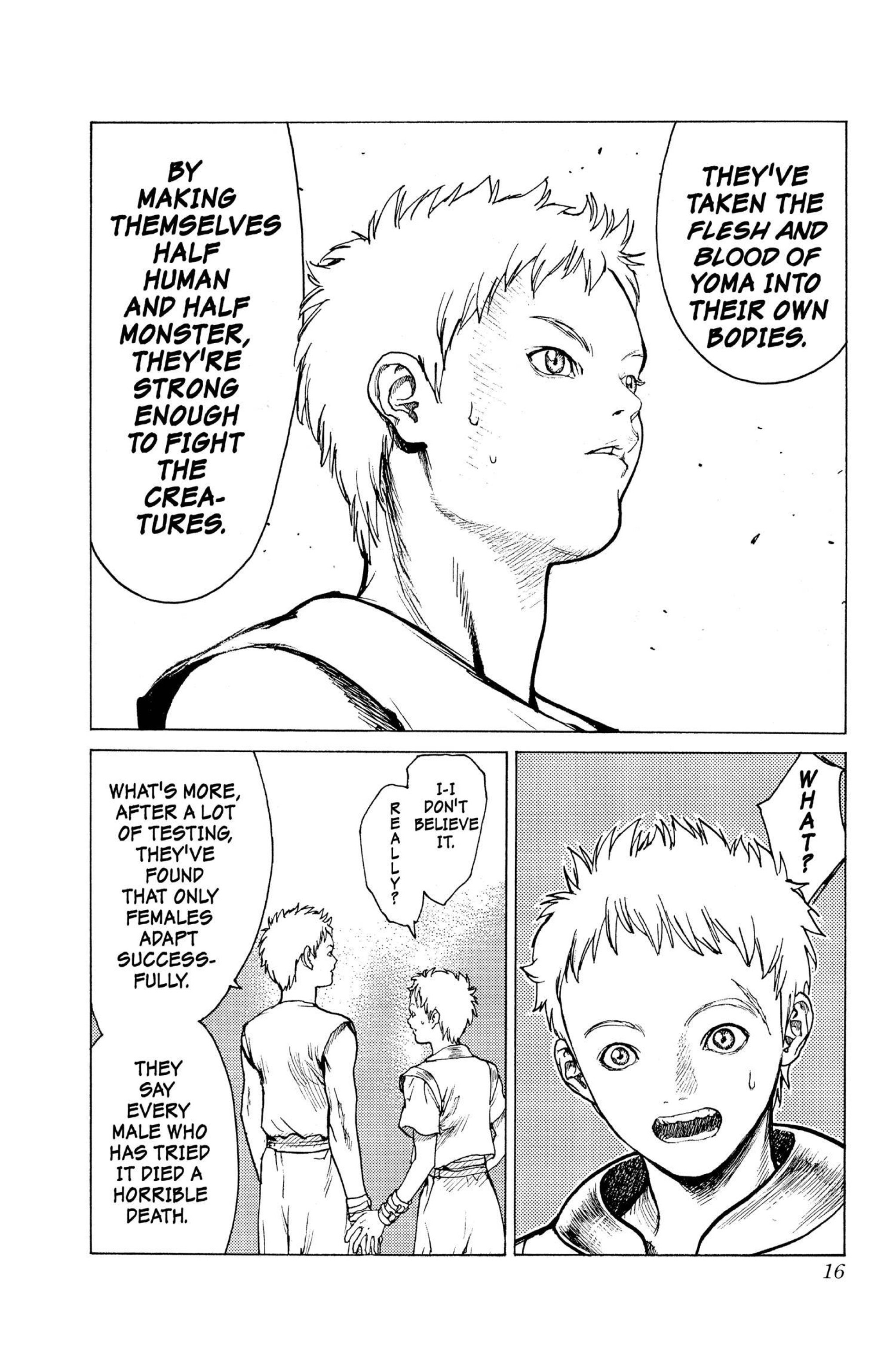 Read online Claymore comic -  Issue #1 - 10