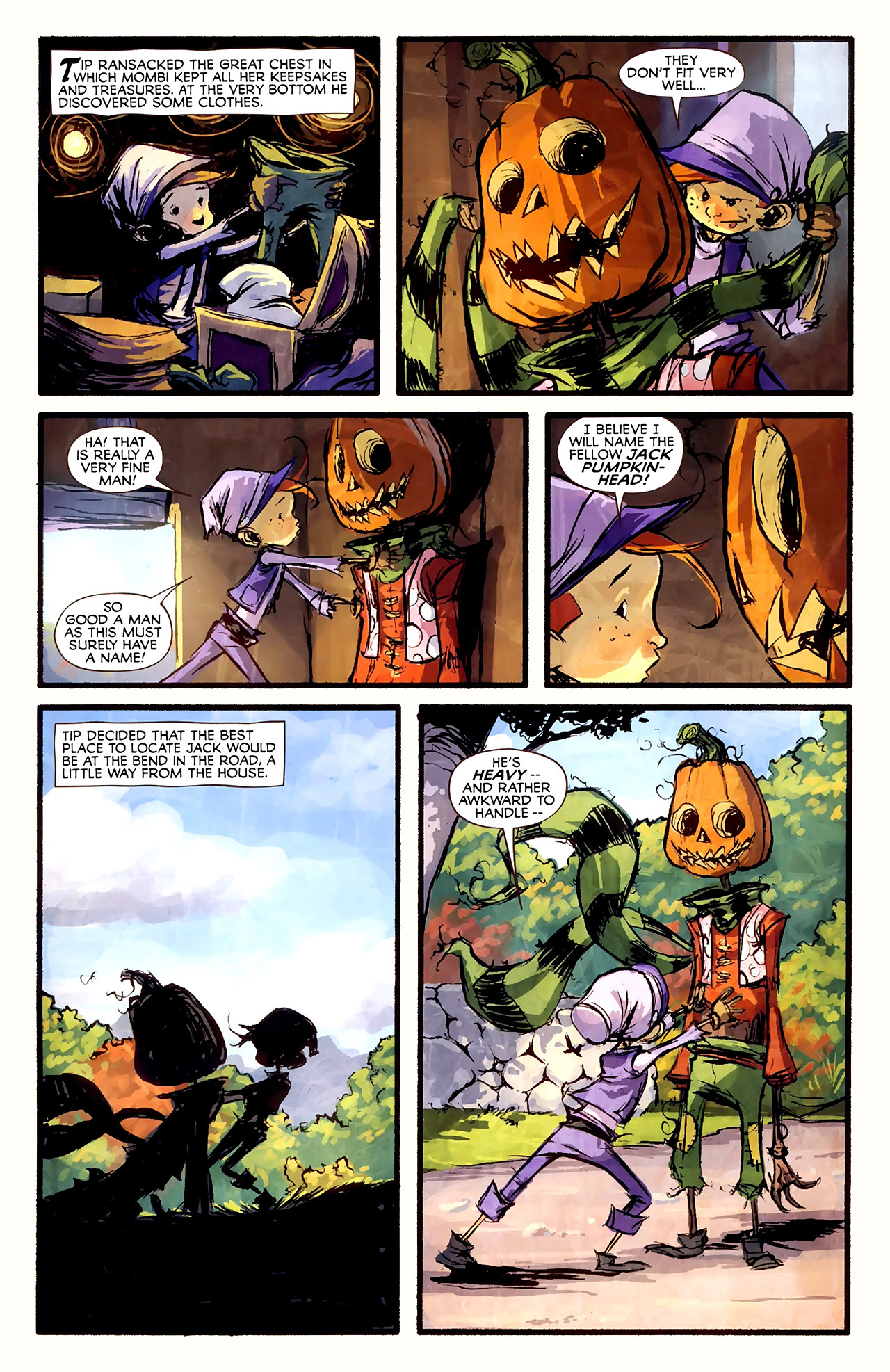 Read online The Marvelous Land of Oz comic -  Issue #1 - 9