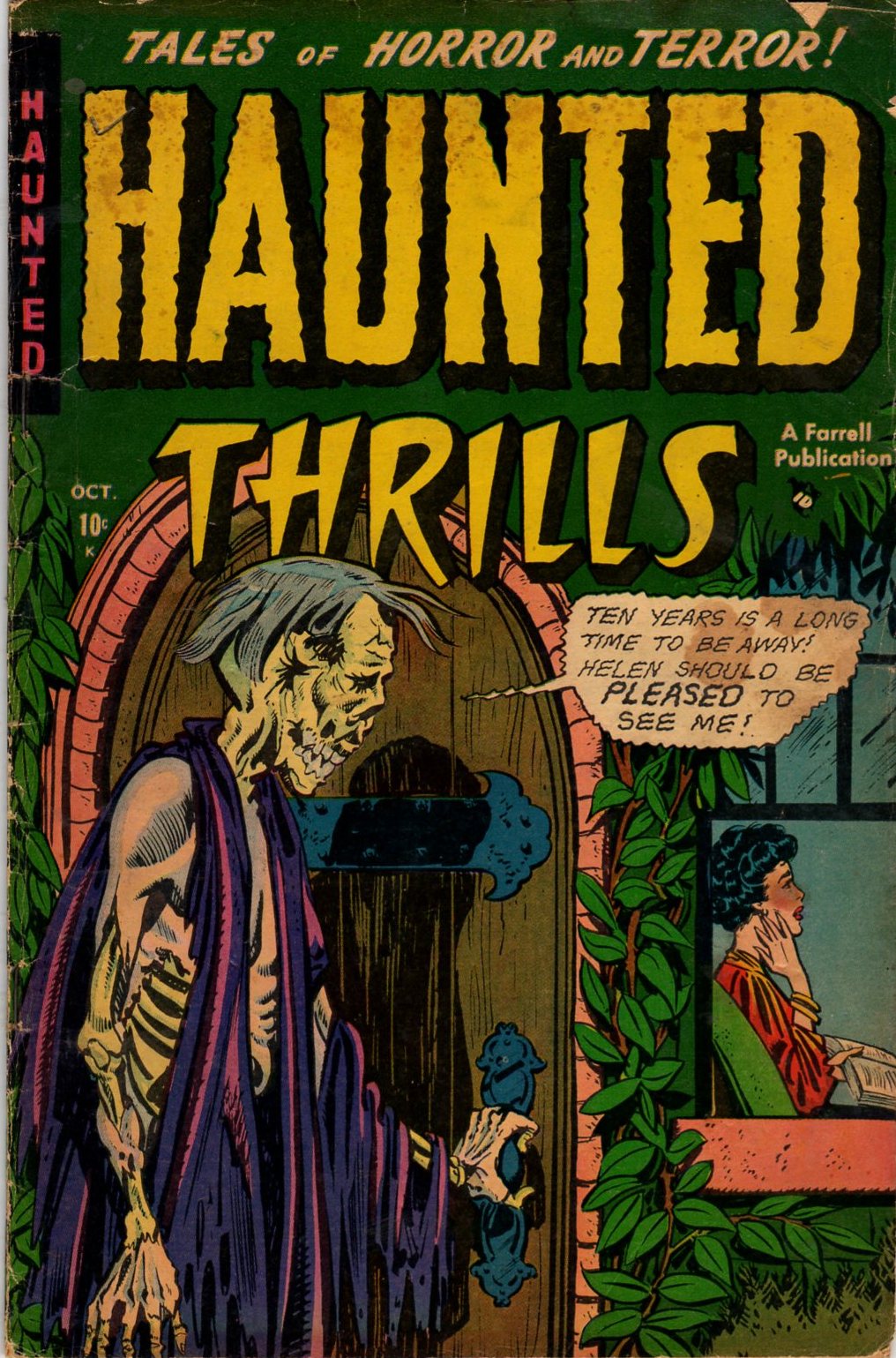 Read online Haunted Thrills comic -  Issue #3 - 1