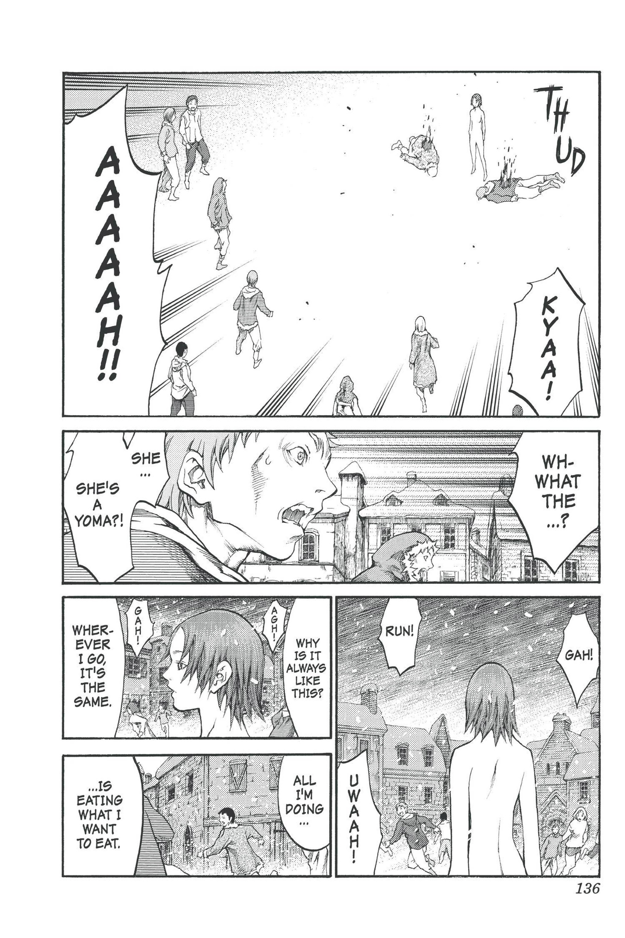 Read online Claymore comic -  Issue #14 - 128