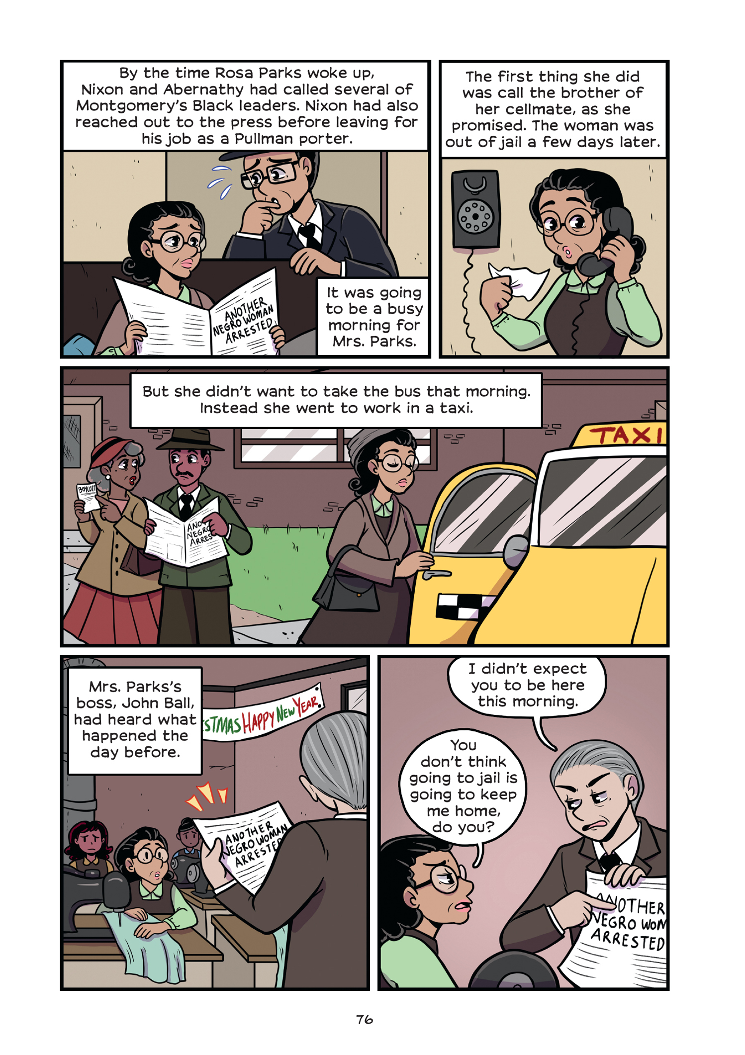 Read online History Comics comic -  Issue # Rosa Parks & Claudette Colvin - Civil Rights Heroes - 81
