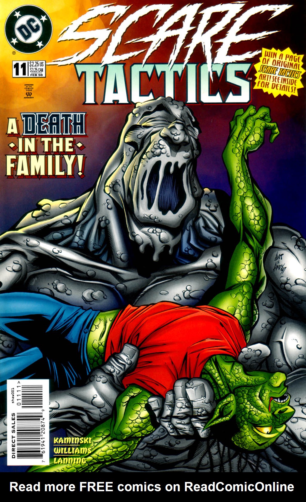 Read online Scare Tactics comic -  Issue #11 - 1