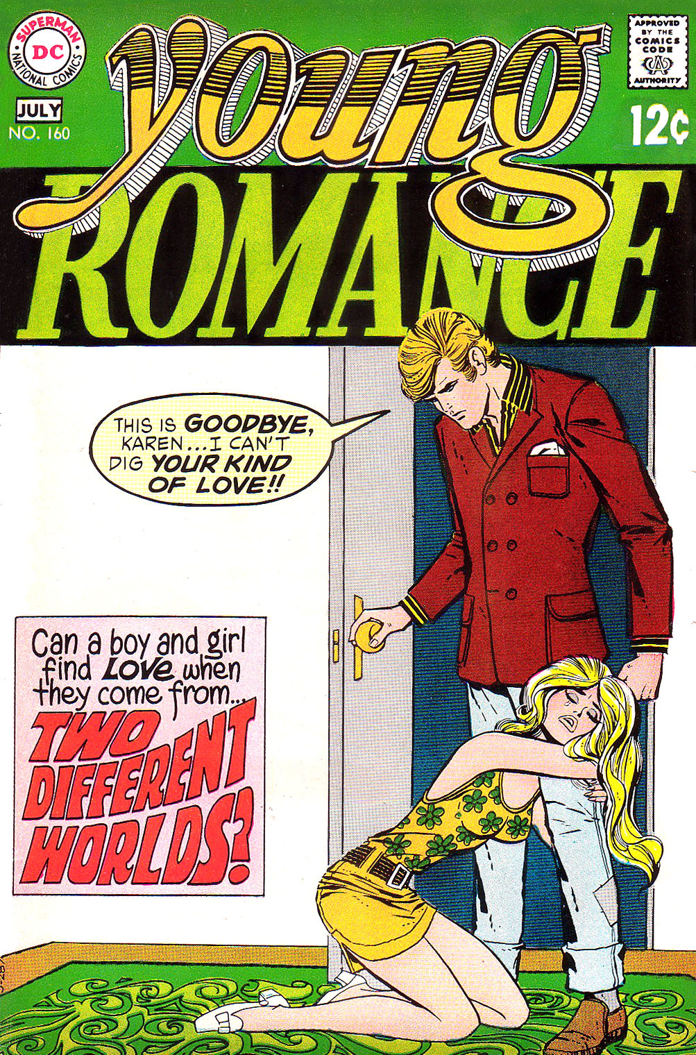 Read online Young Romance comic -  Issue #160 - 1