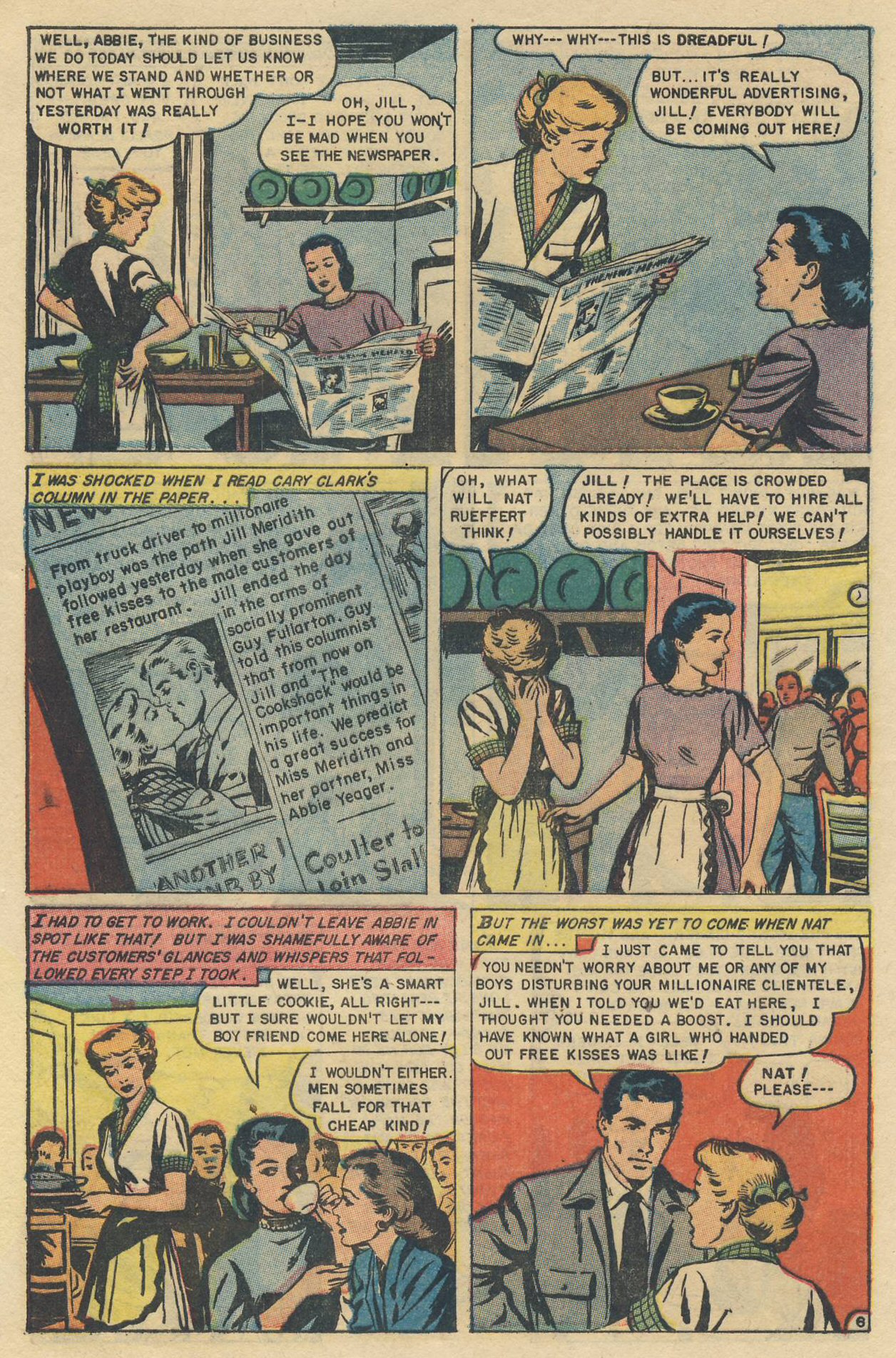 Read online Glamorous Romances comic -  Issue #66 - 8