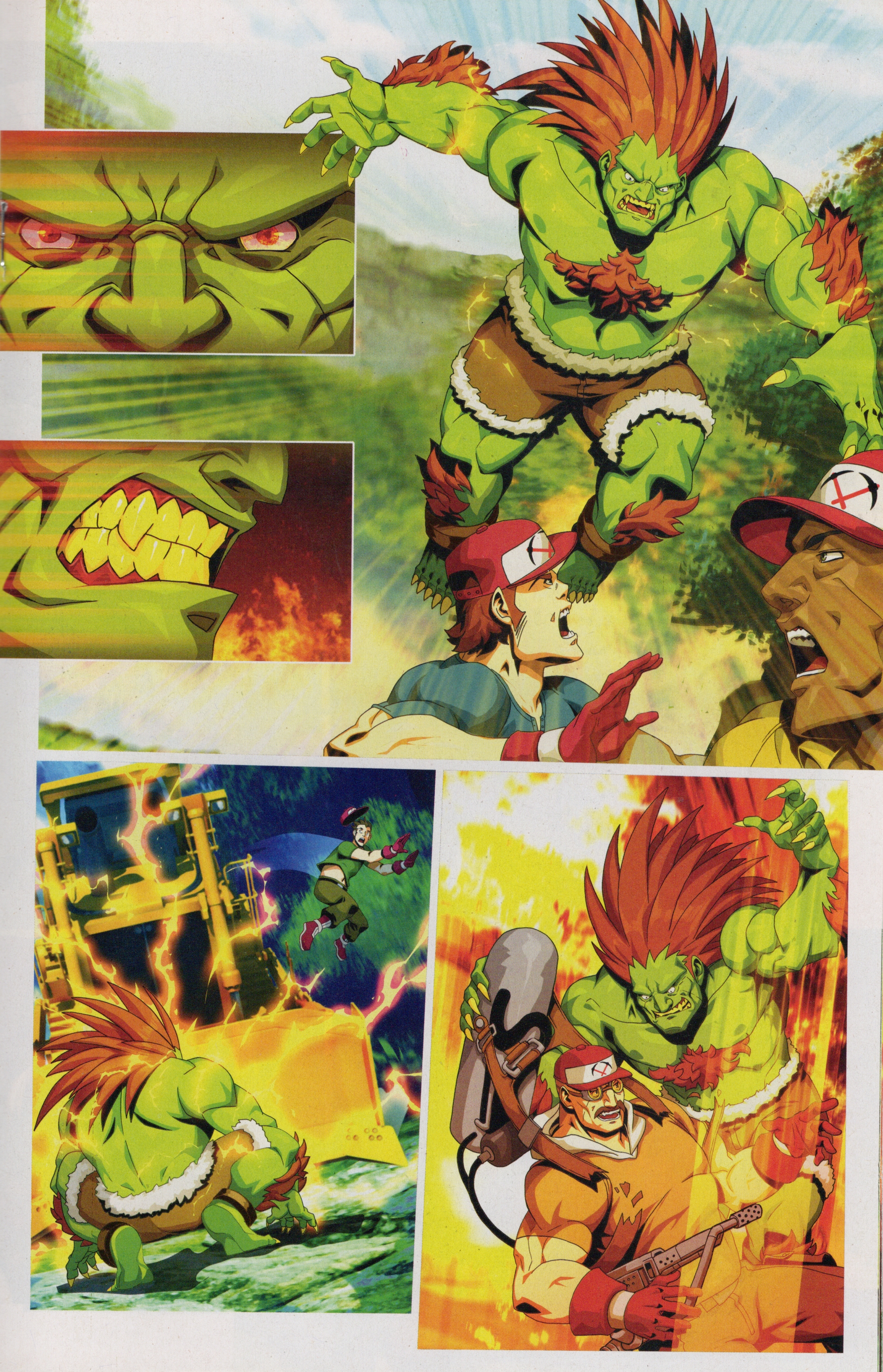 Read online Free Comic Book Day 2022 comic -  Issue # Udon Street Fighter Masters Blanka - 17