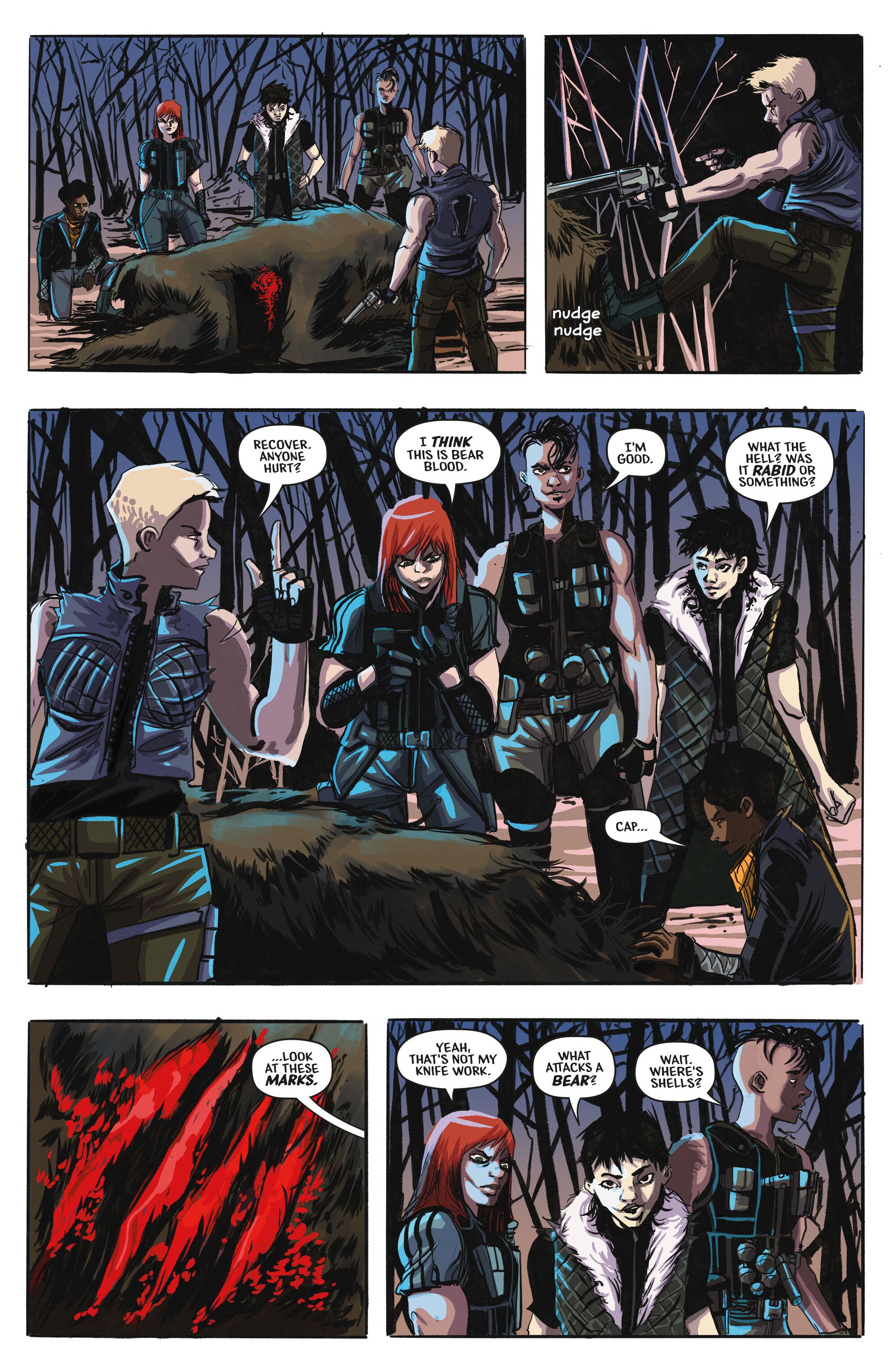Read online Savage Squad 6 comic -  Issue #1 - 24