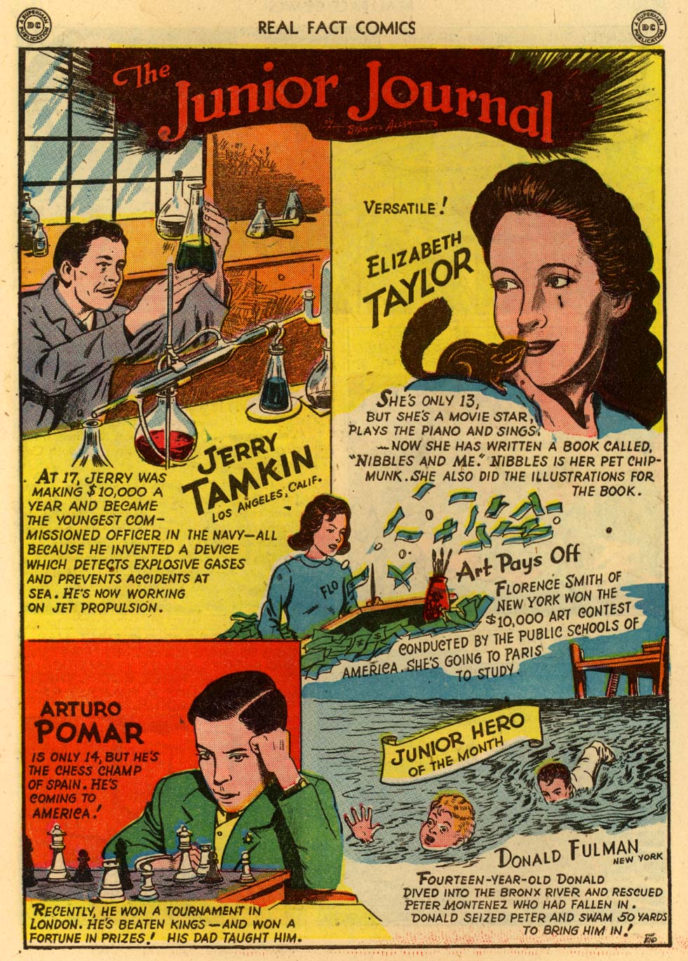 Read online Real Fact Comics comic -  Issue #7 - 8