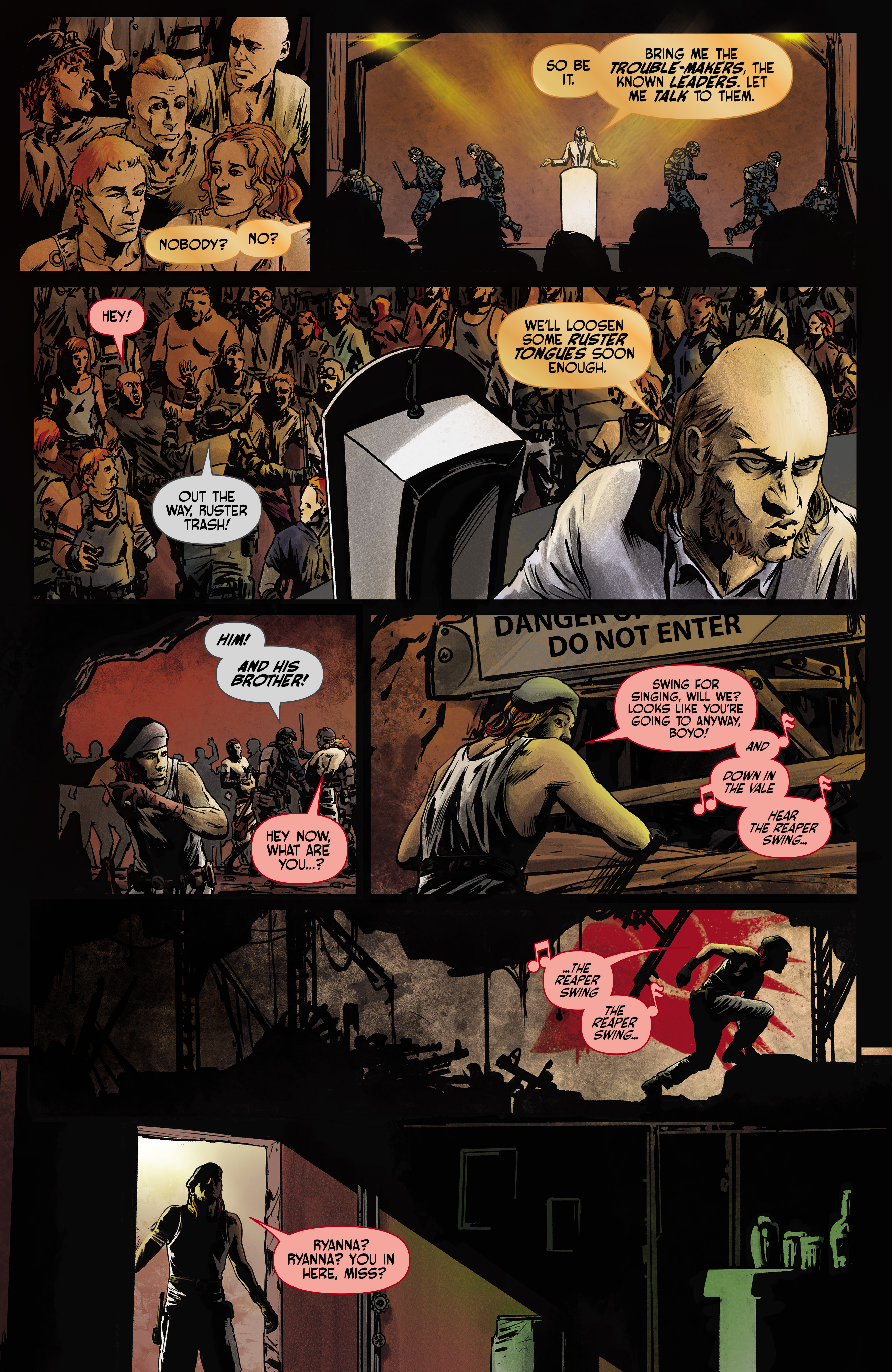 Read online Pierce Brown's Red Rising: Sons of Ares: Forbidden Song comic -  Issue # TPB - 81