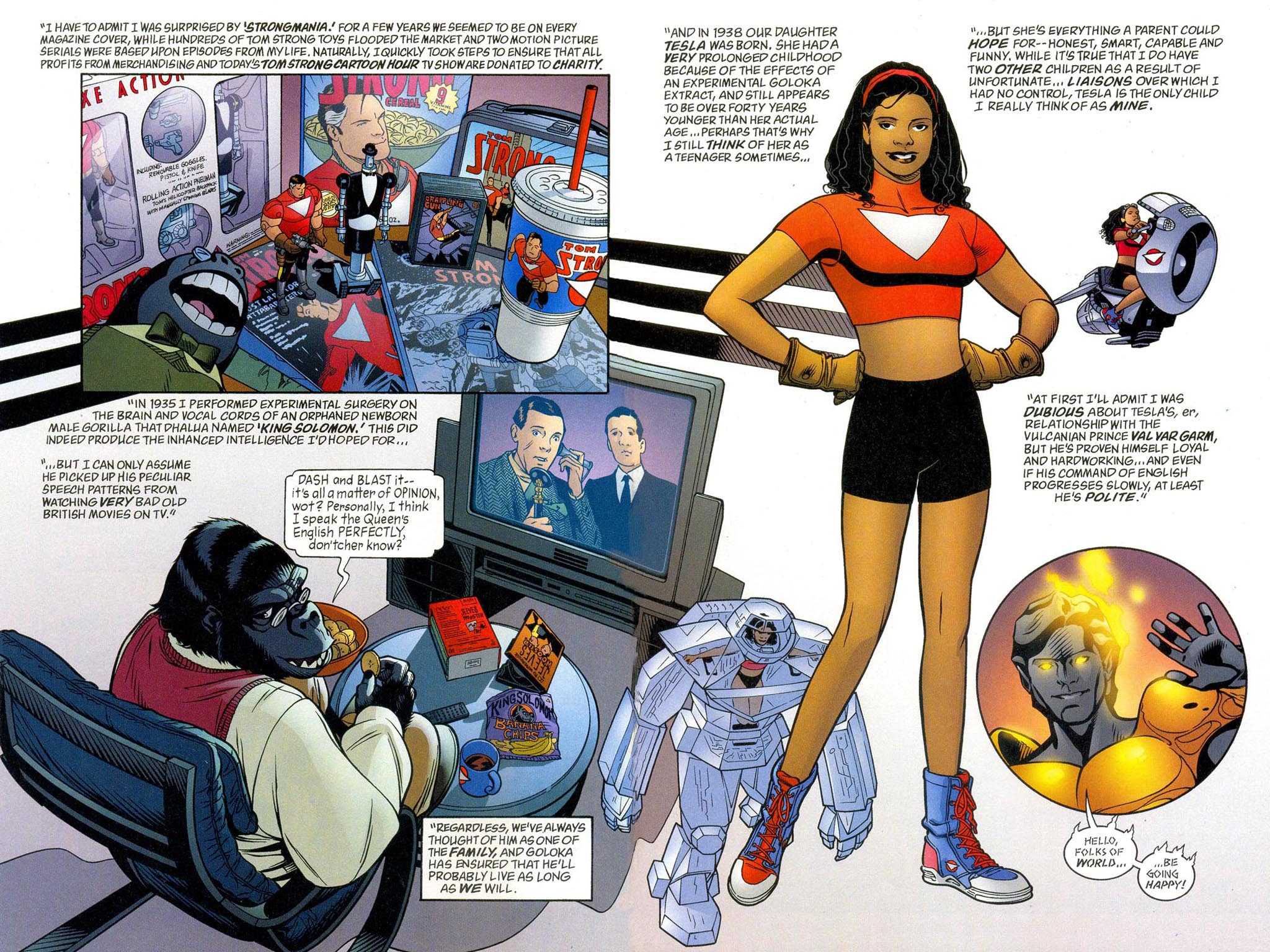 Read online ABC: A-Z, Tom Strong and Jack B. Quick comic -  Issue #ABC: A-Z, Tom Strong and Jack B. Quick Full - 6