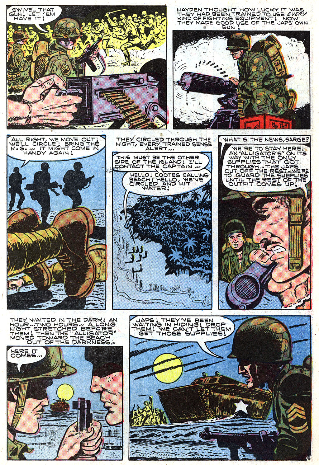 Read online Marines in Action comic -  Issue #2 - 15